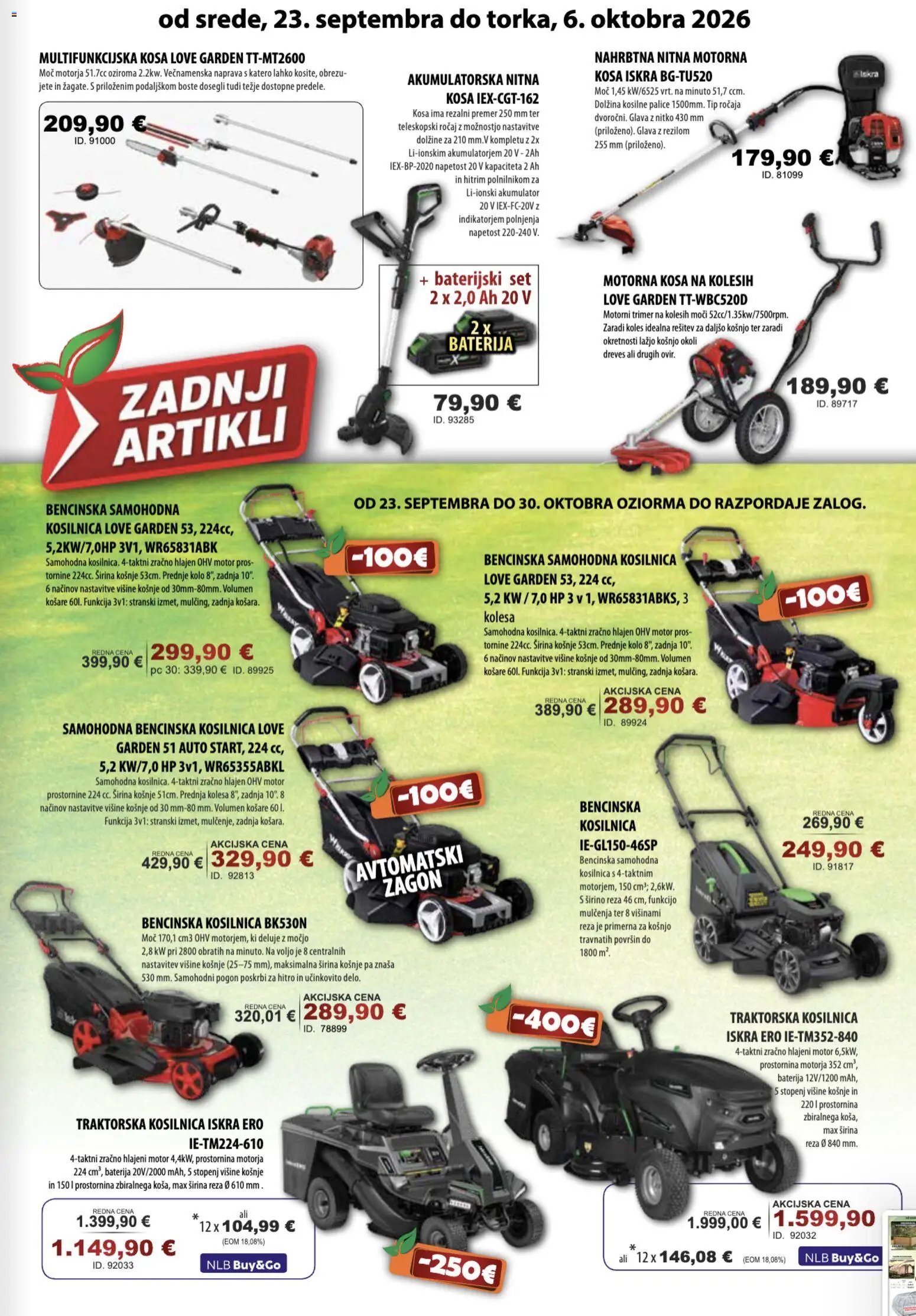 Živex katalog