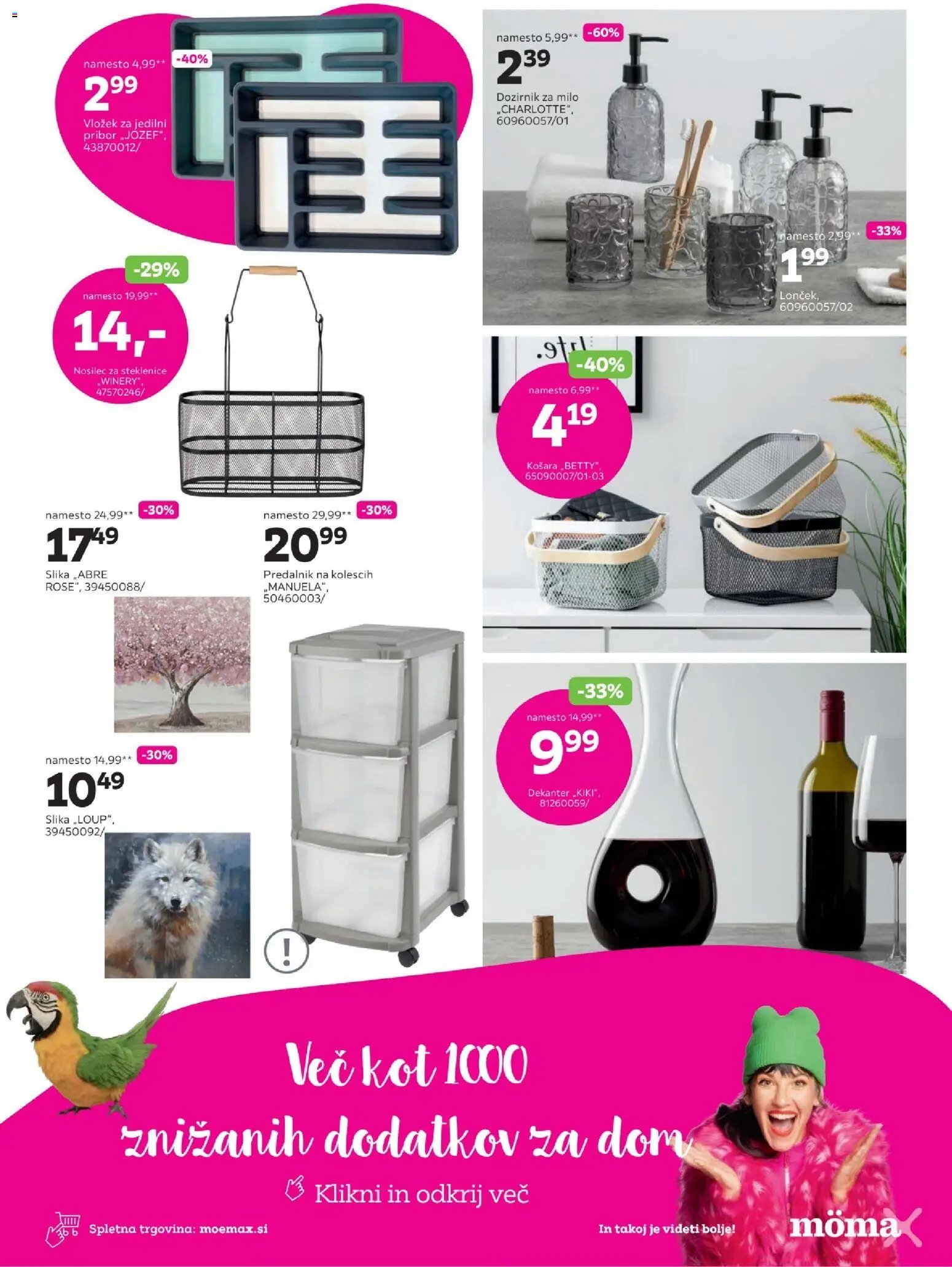 Mömax katalog zimsko znižanje do -70% na izbrane dodatke (2025-12-31 - 2026-01-18)