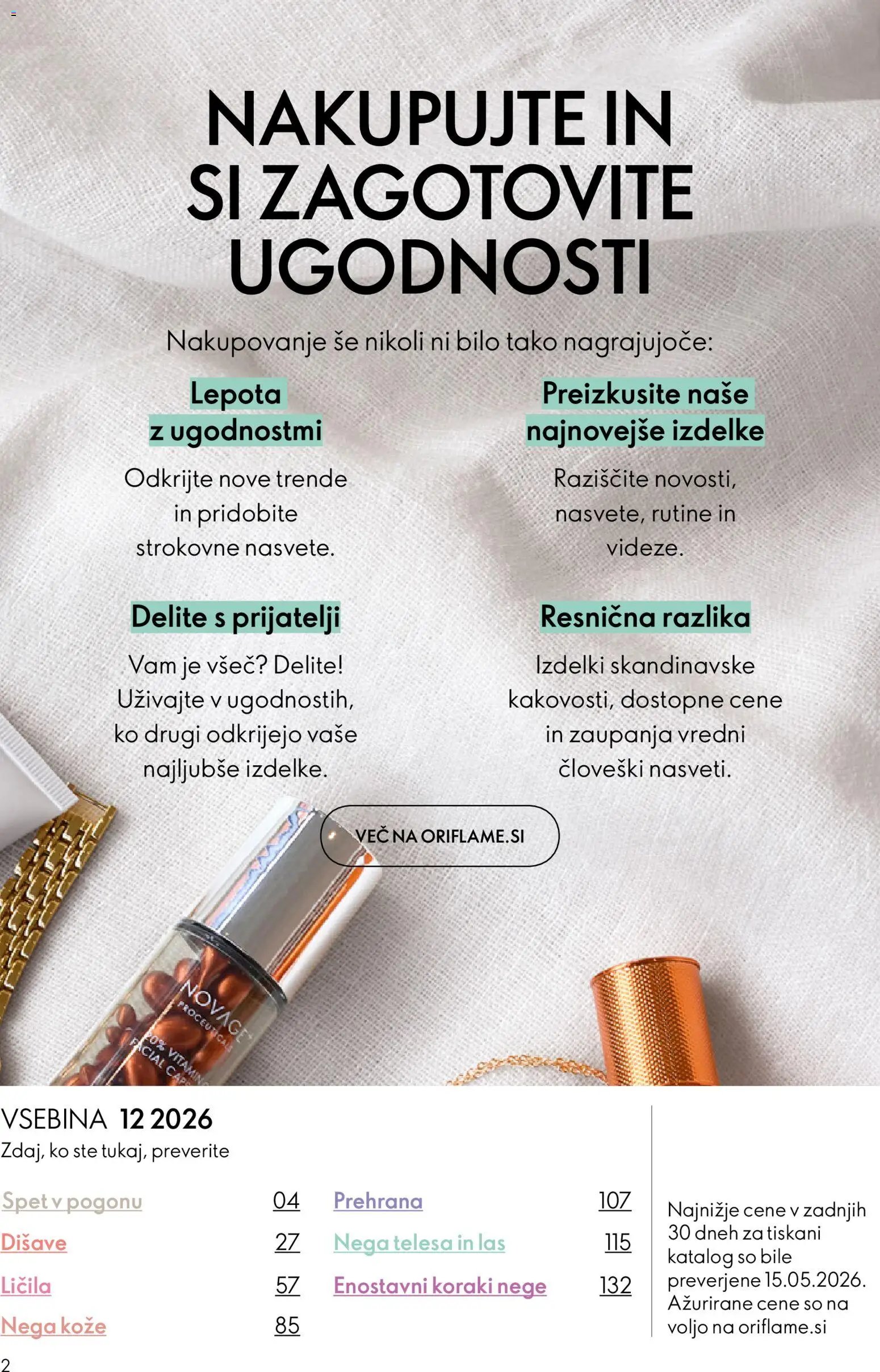 Oriflame katalog