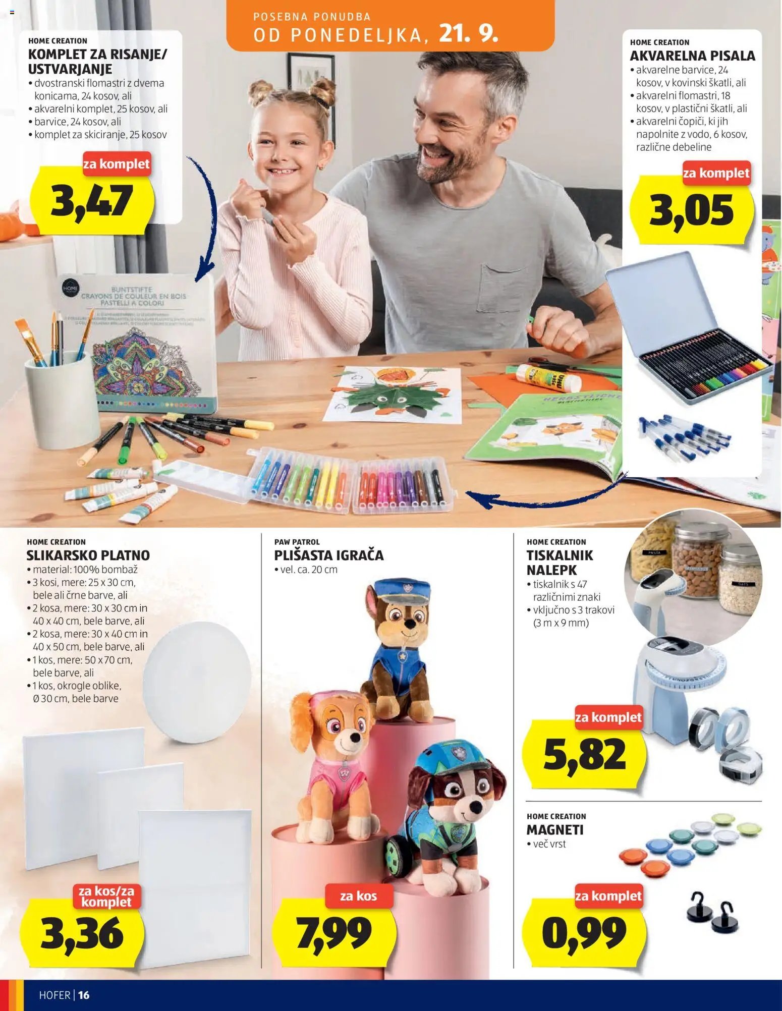 Hofer katalog