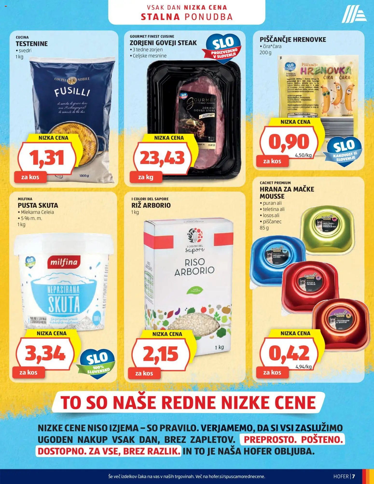 Hofer katalog