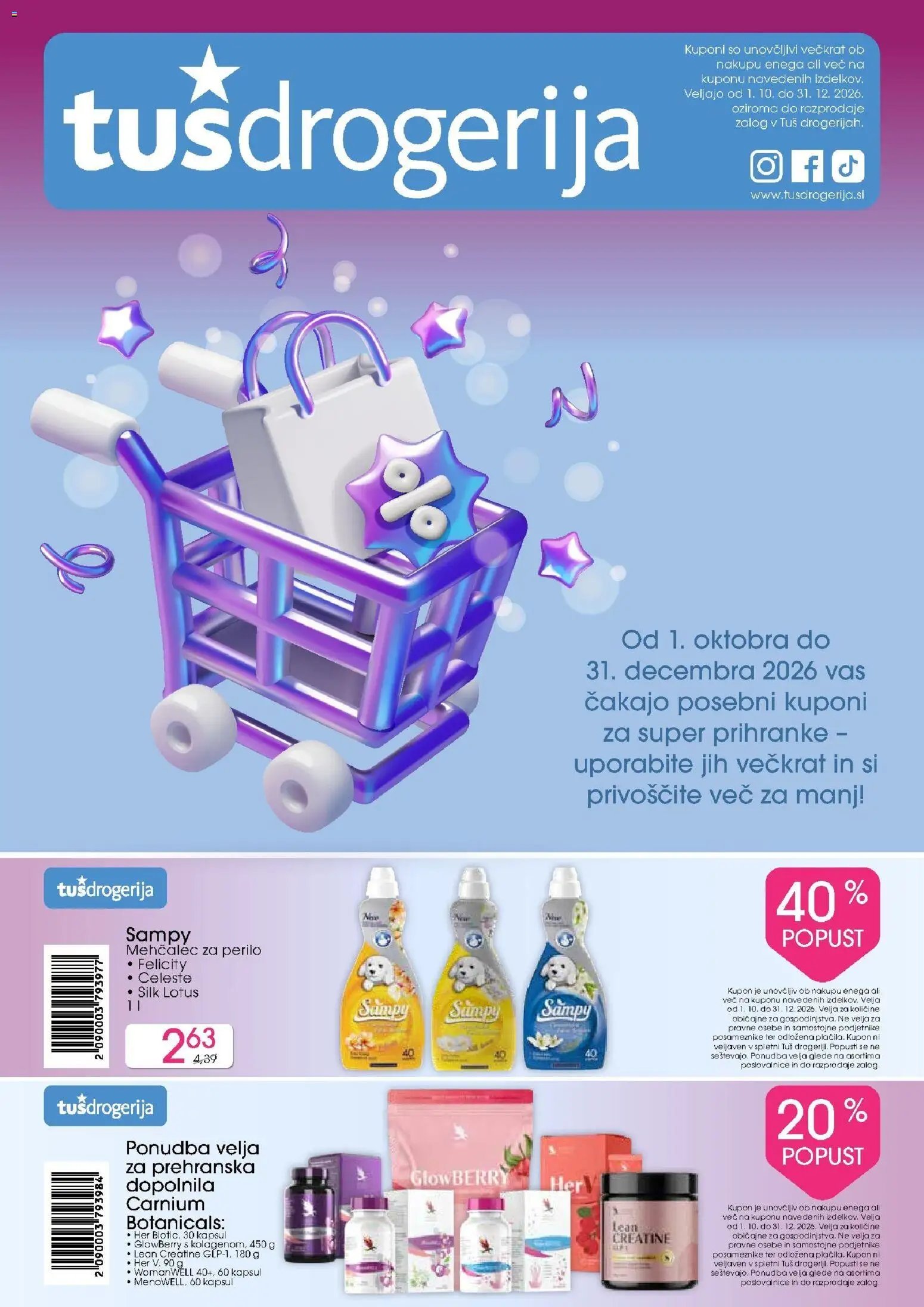 Tuš drogerija - Katalog