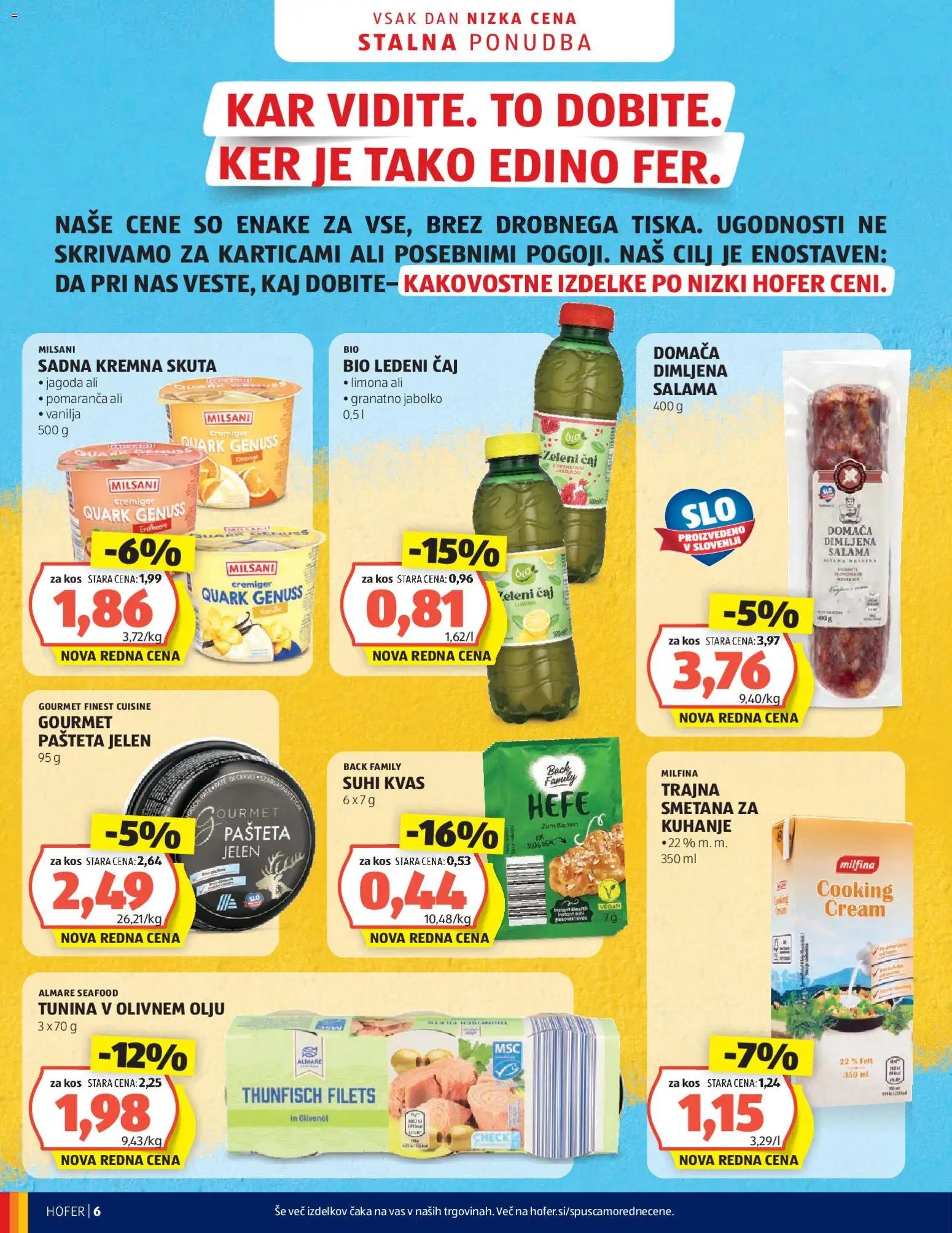 Hofer katalog