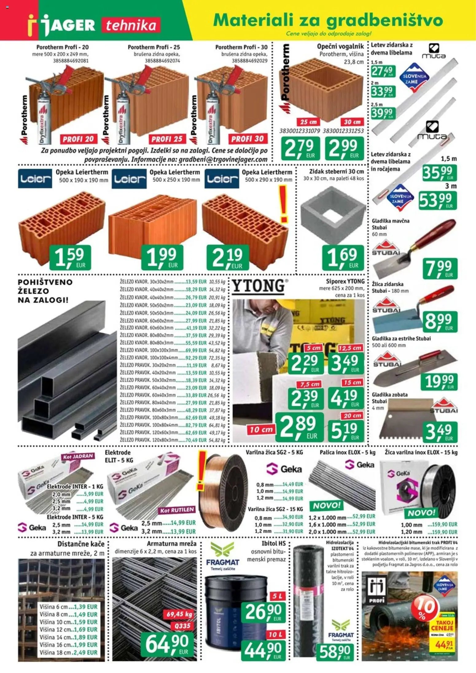 Jager katalog tehnika