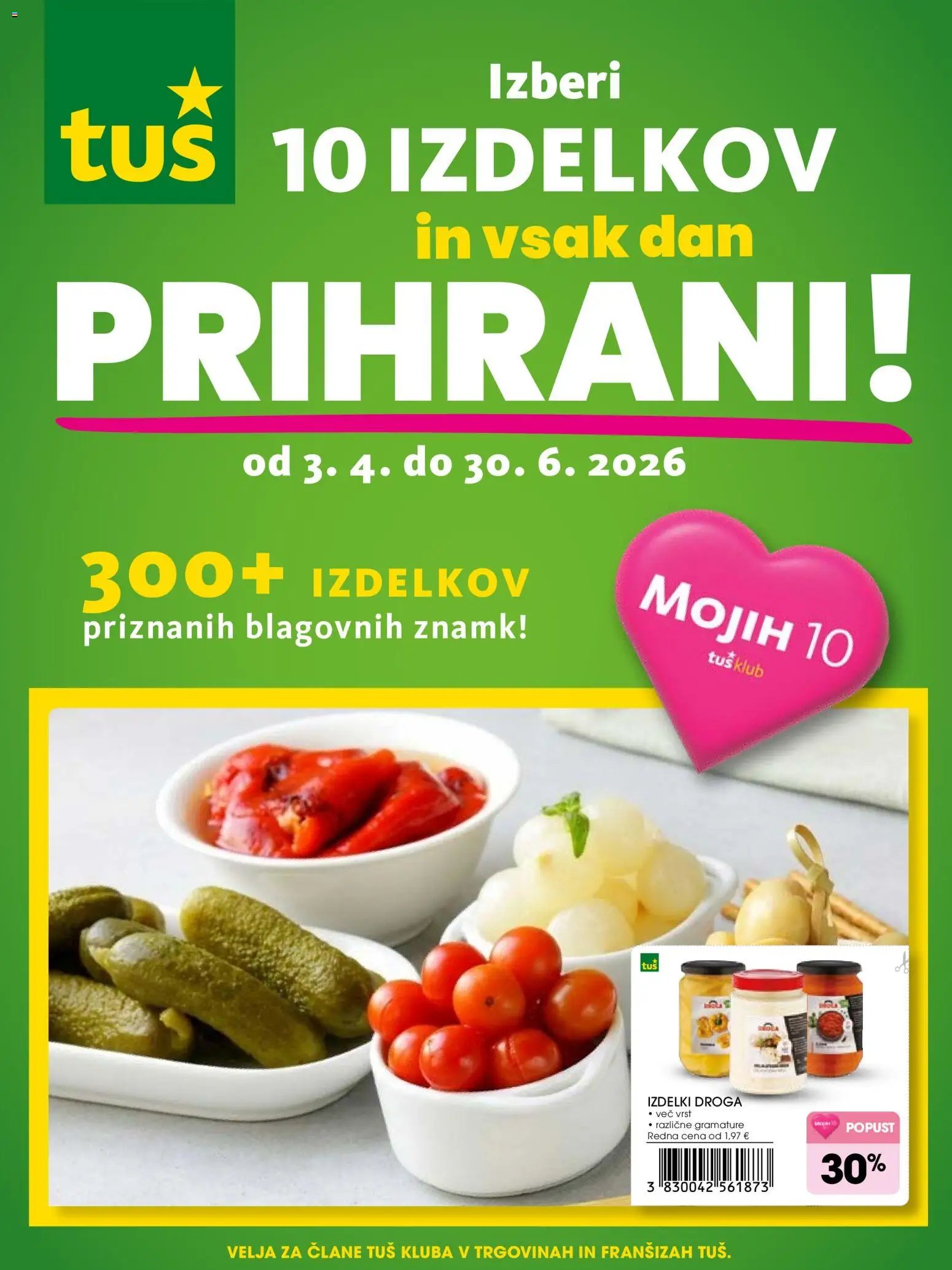 Tuš katalog mojih 10