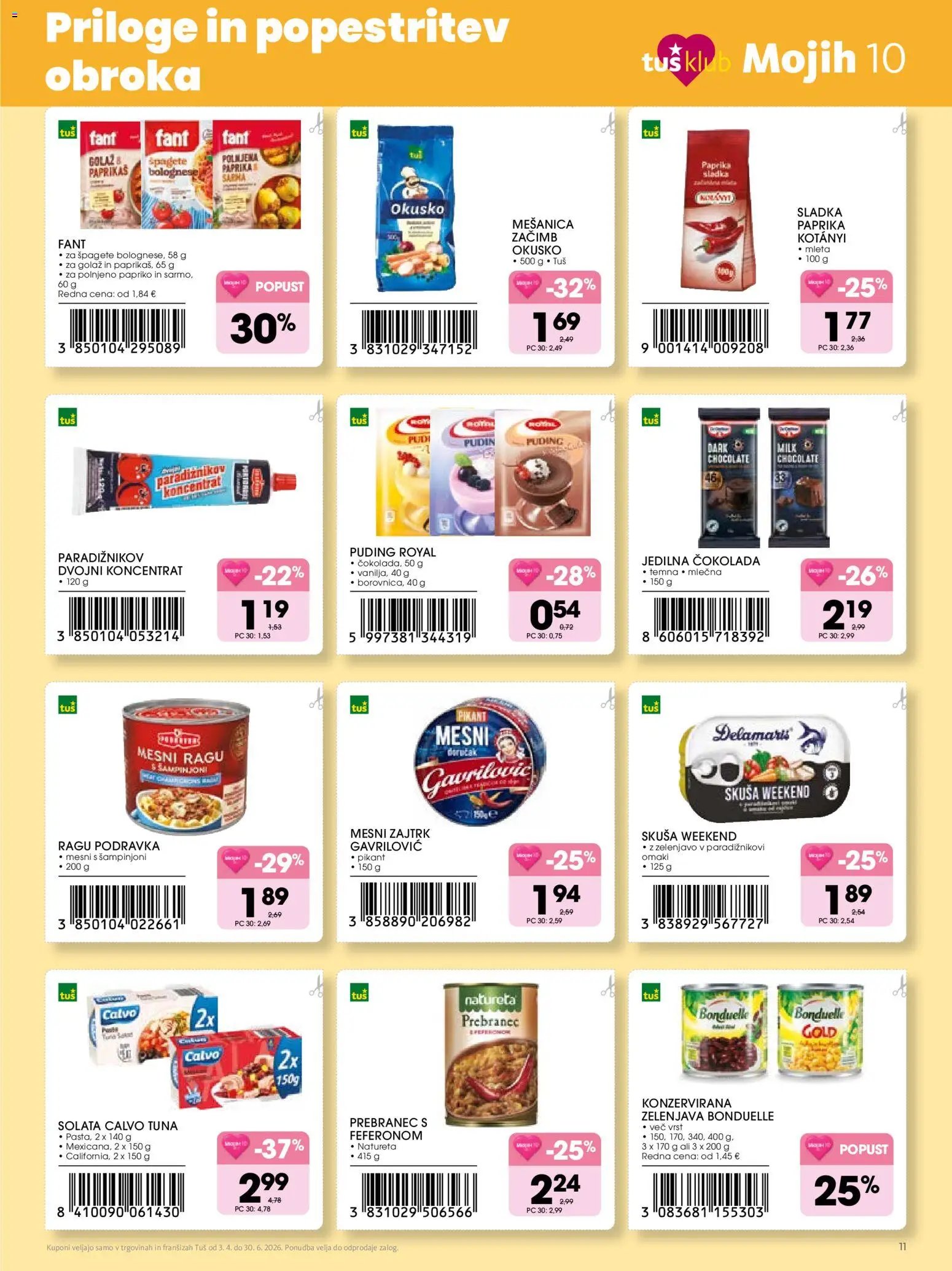 Tuš katalog mojih 10
