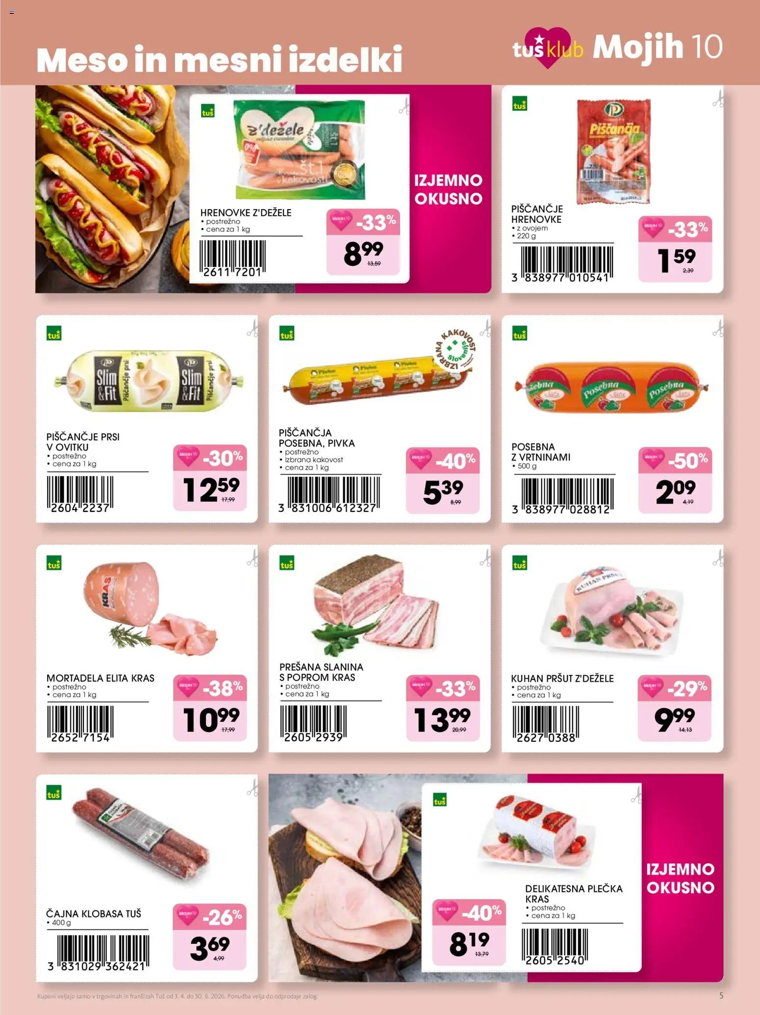 Tuš katalog mojih 10