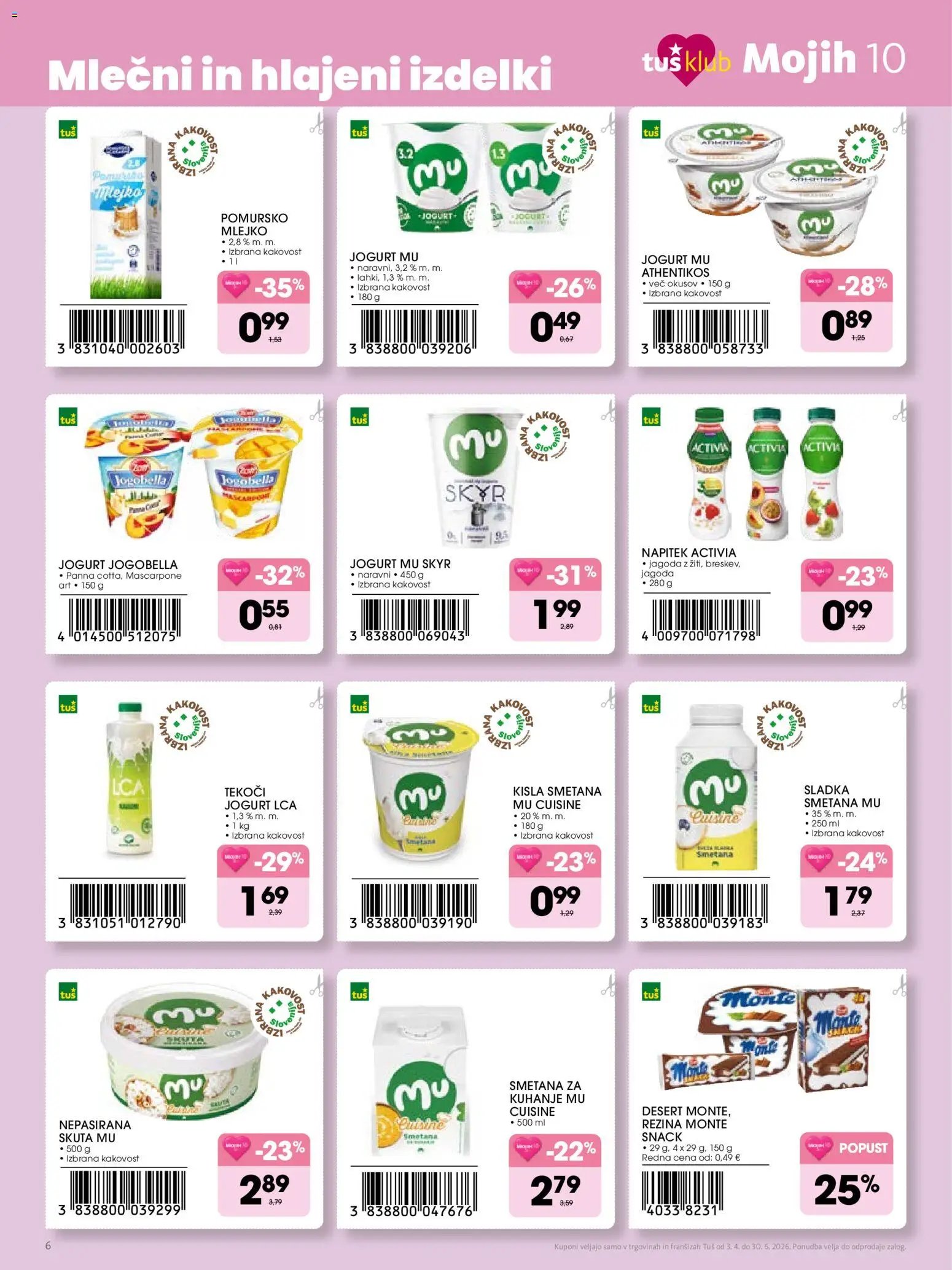 Tuš katalog mojih 10