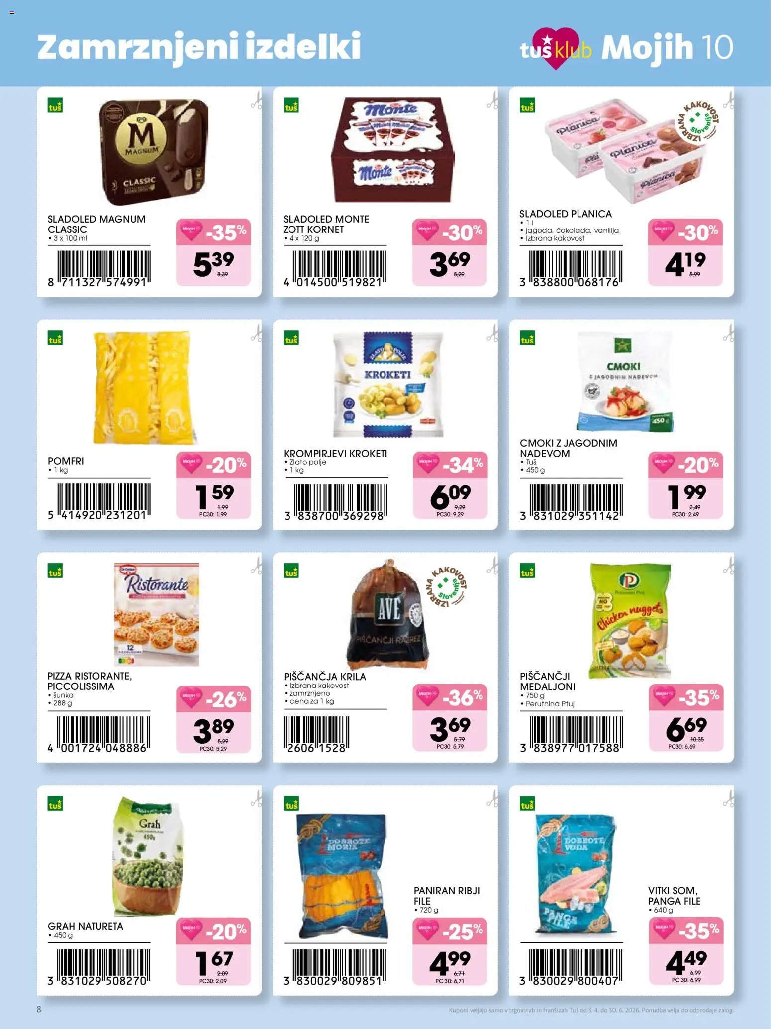 Tuš katalog mojih 10