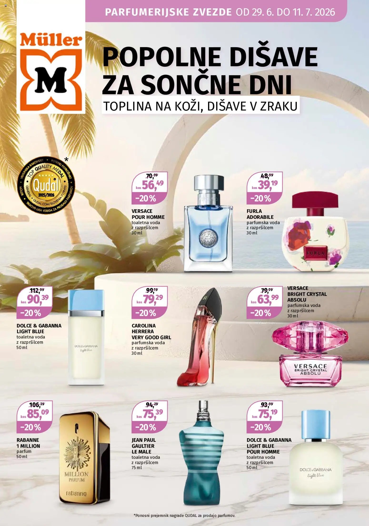 Müller katalog parfumerijske zvede