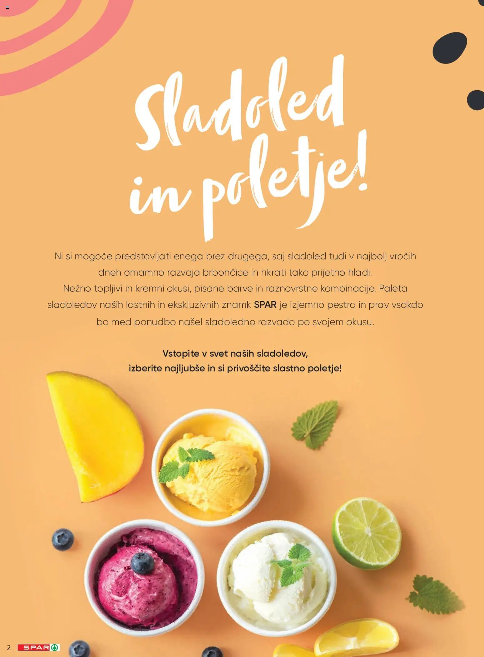 Spar katalog sladoledi 2026