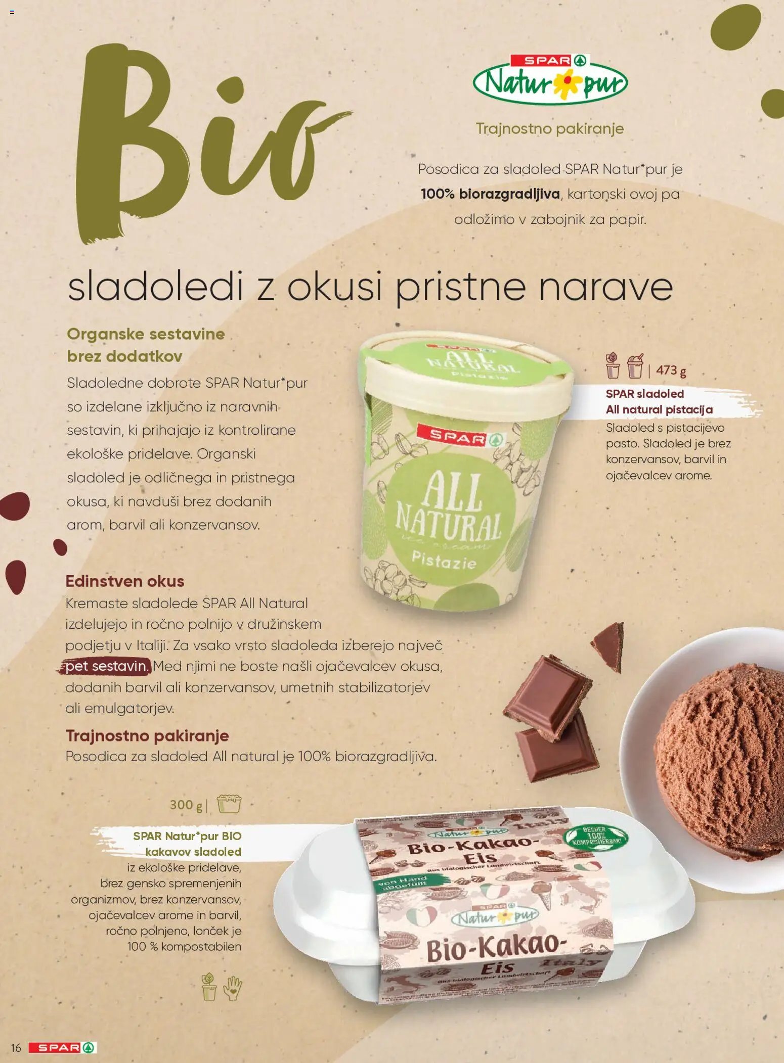 Spar katalog sladoledi 2026