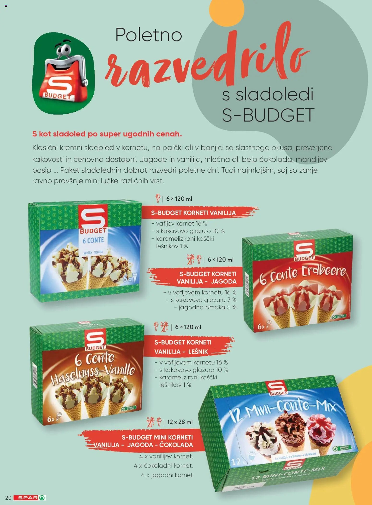 Spar katalog sladoledi 2026