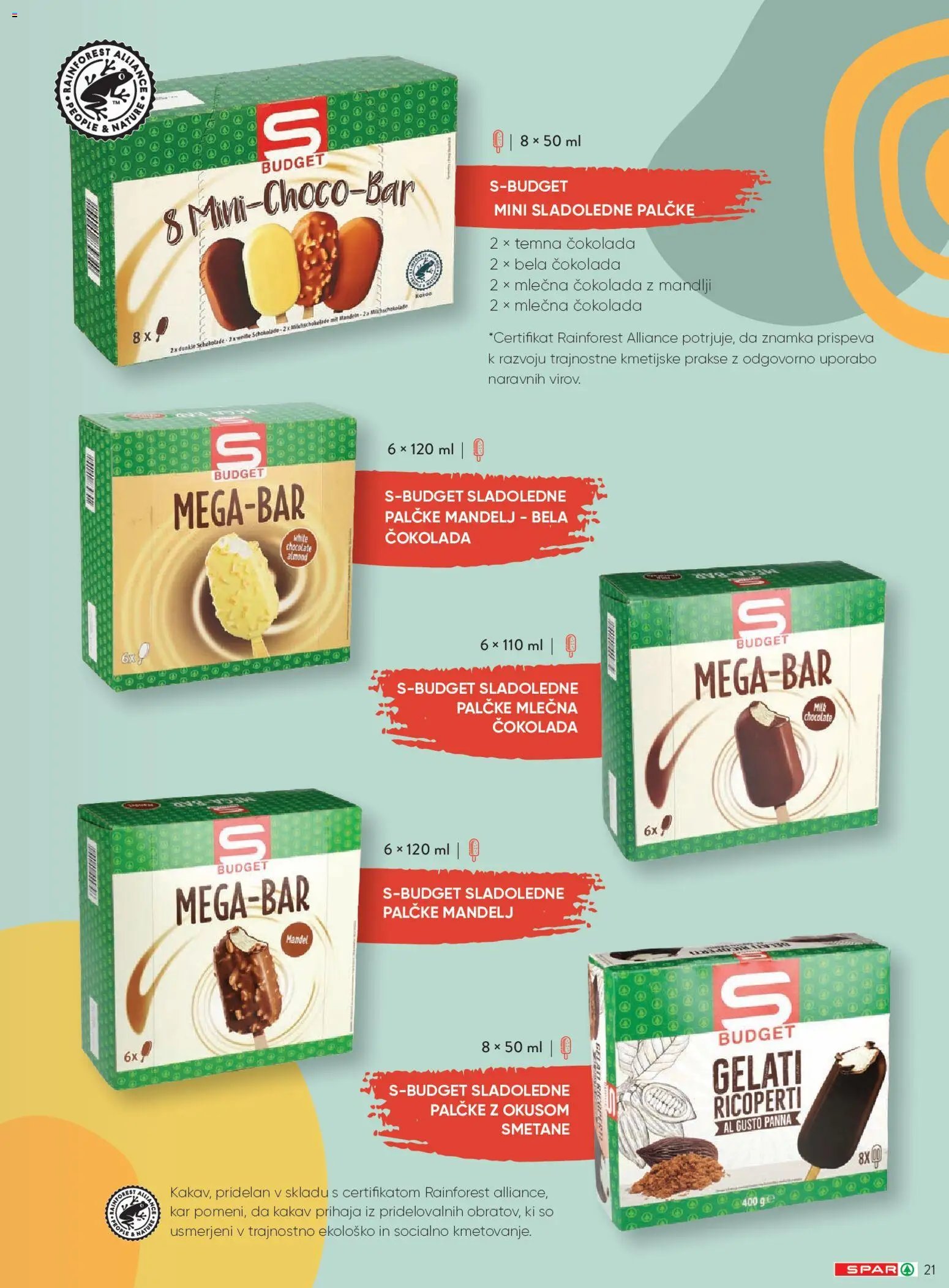 Spar katalog sladoledi 2026