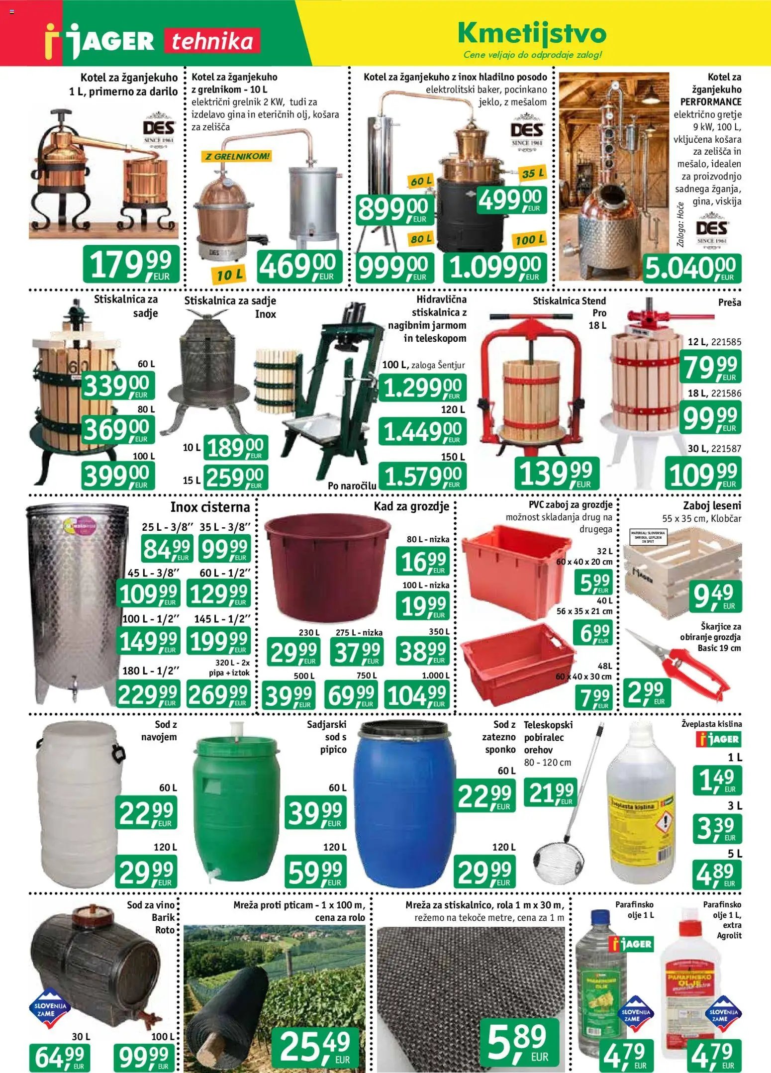 Jager katalog tehnika