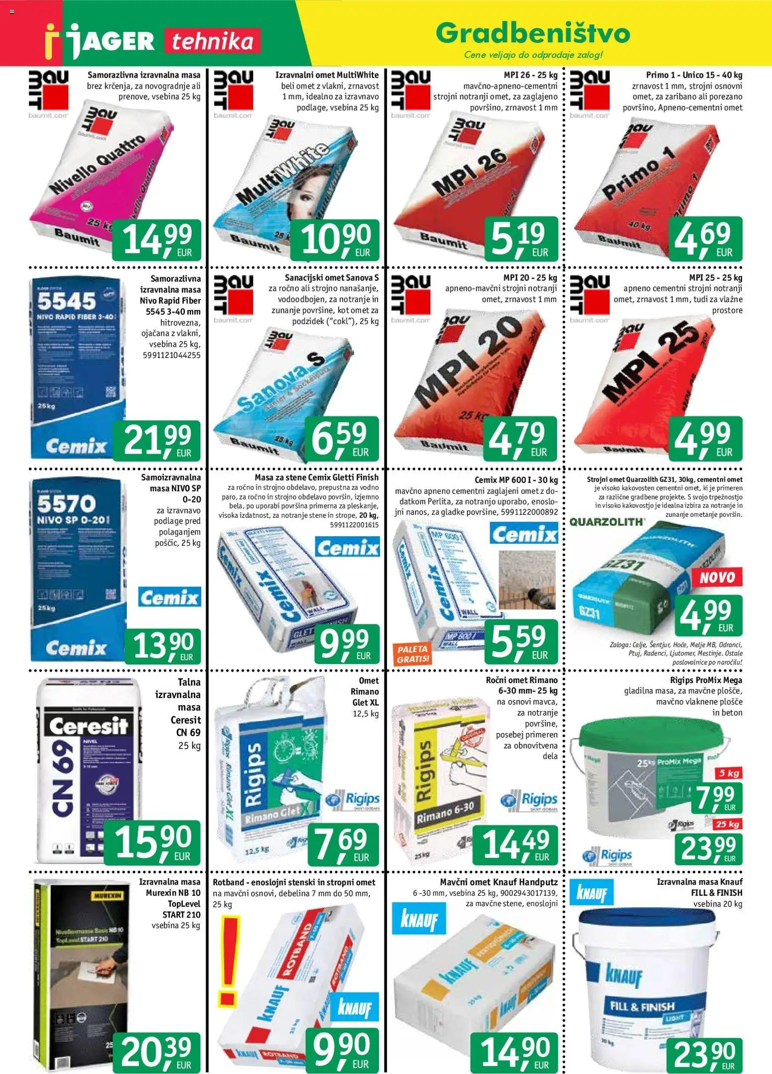 Jager katalog tehnika
