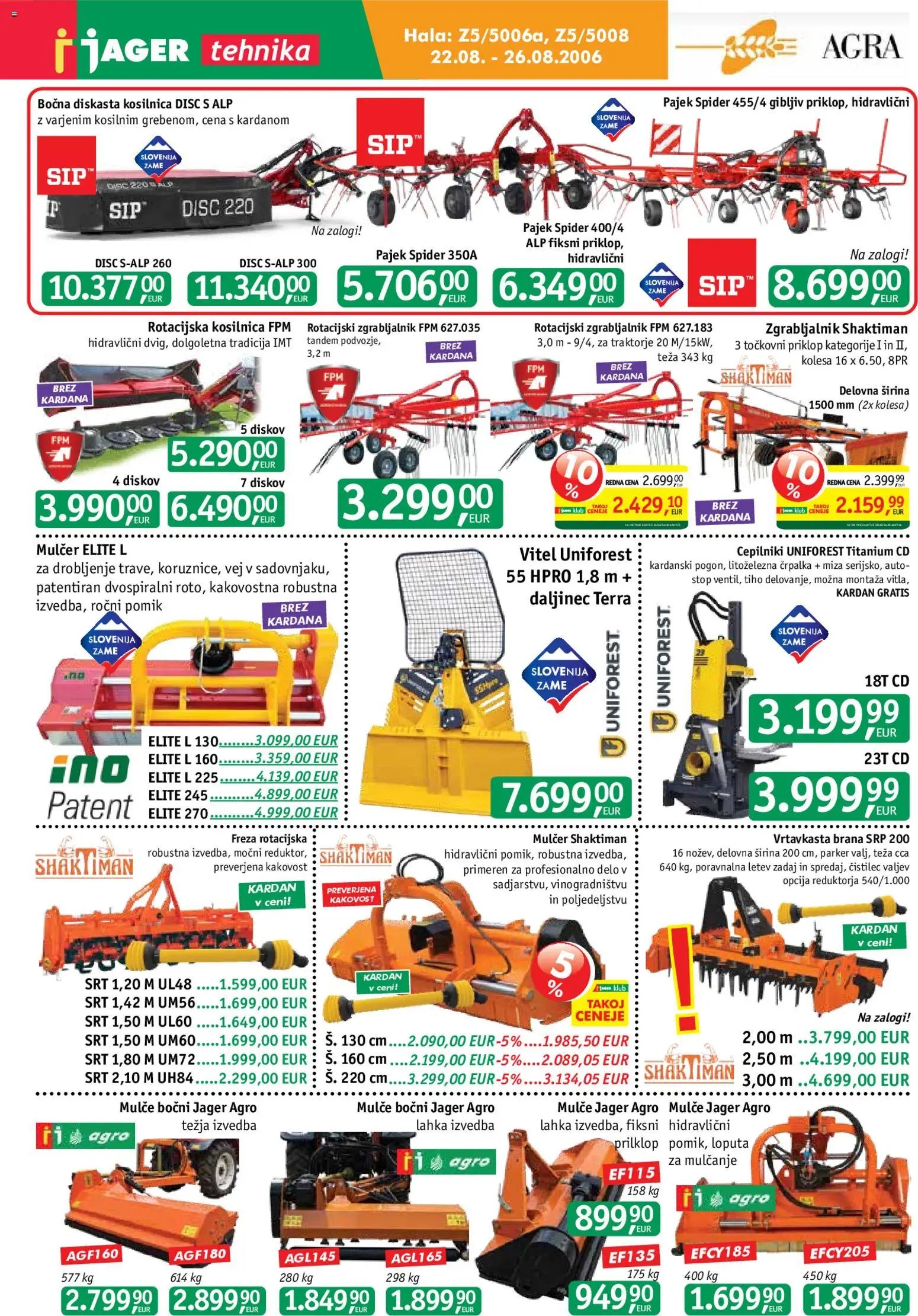 Jager katalog tehnika