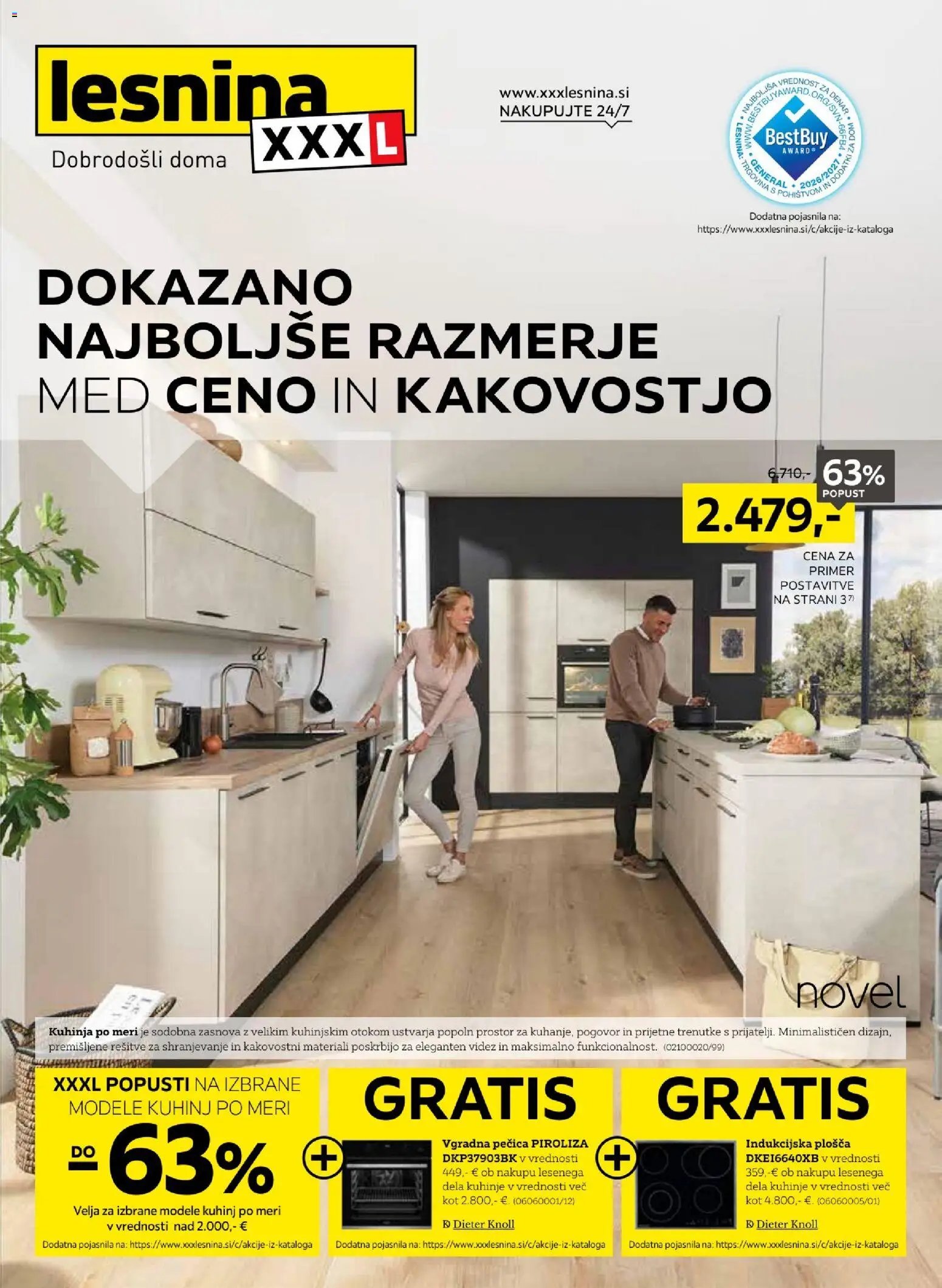 XXXL Lesnina katalog najboljše razmerje med ceno
