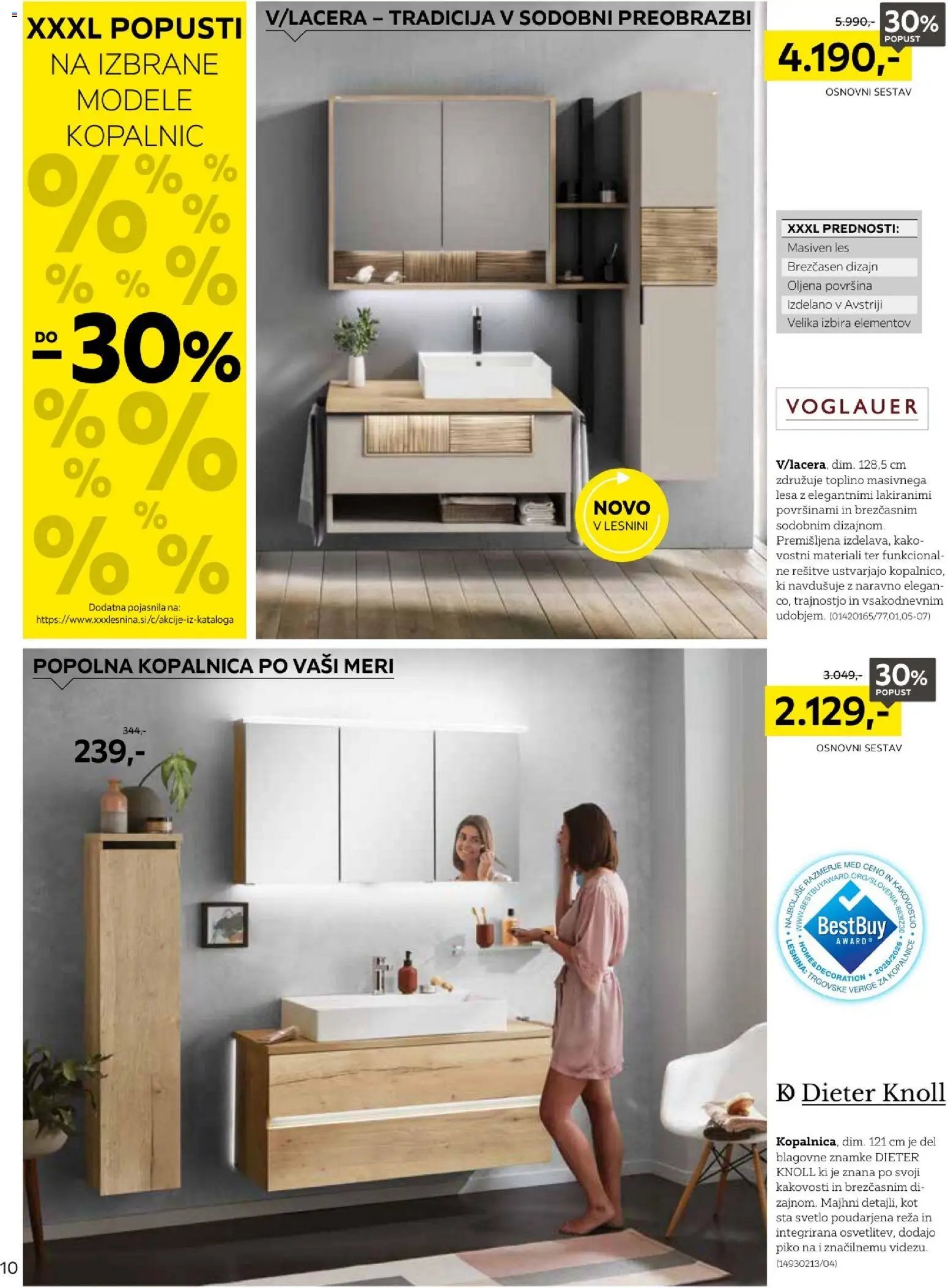 XXXL Lesnina katalog najboljše razmerje med ceno