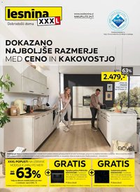 XXXL Lesnina katalog najboljše razmerje med ceno