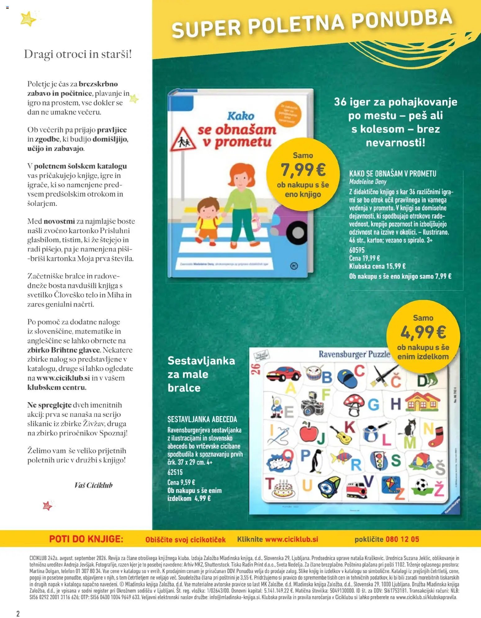 Mladinska Knjiga katalog cici klub