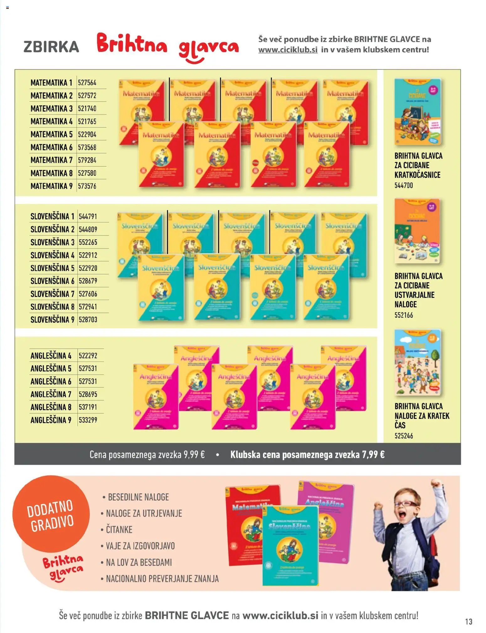 Mladinska Knjiga katalog cici klub