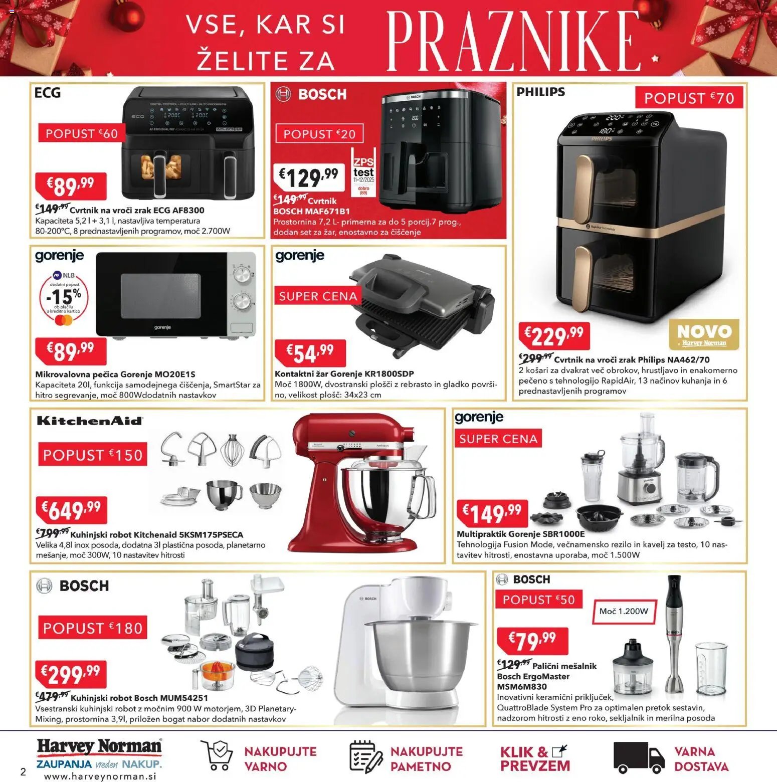 Harvey Norman katalog kar si želite za praznike (2025-12-08 - 2025-12-23)