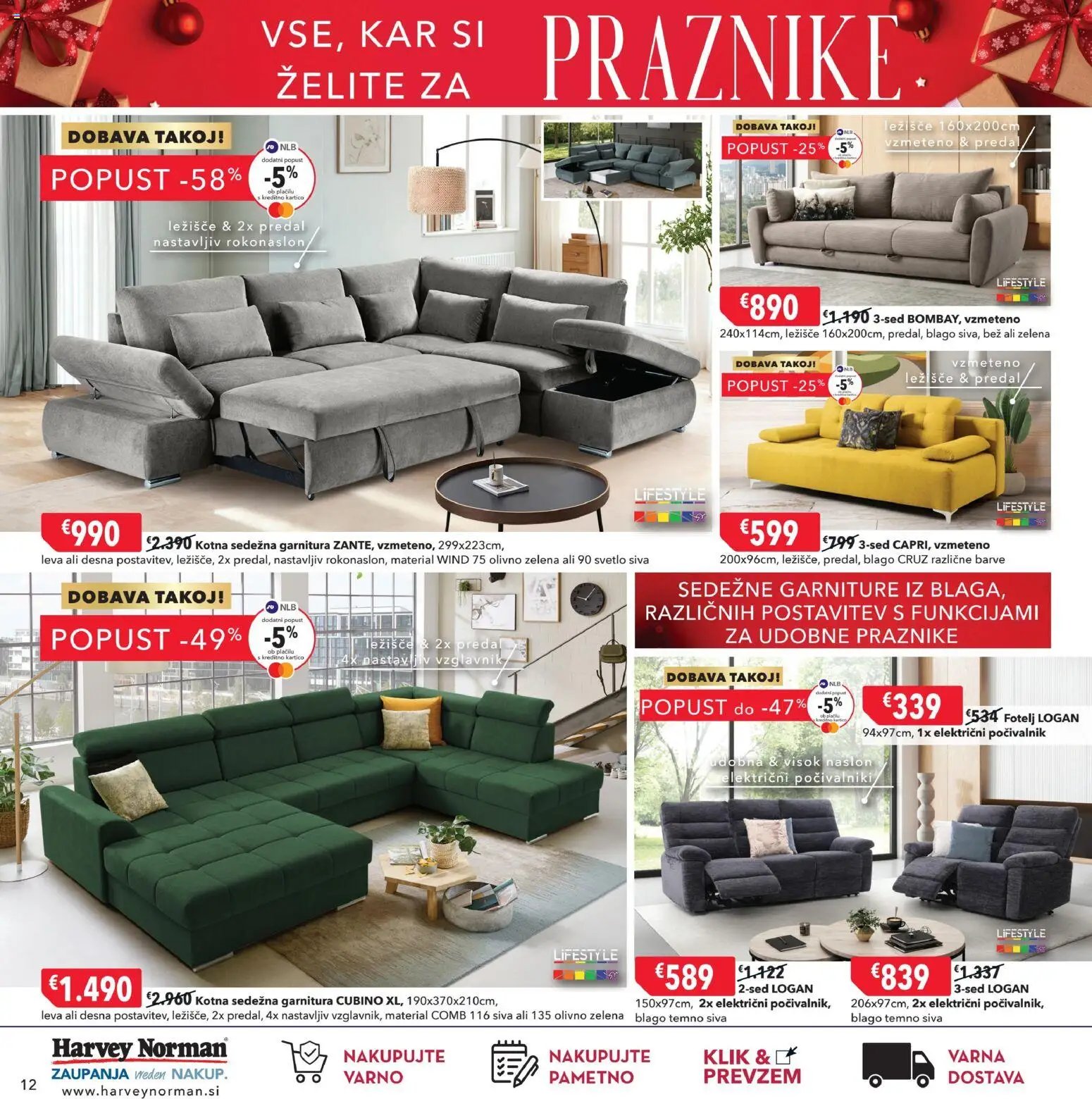Harvey Norman katalog kar si želite za praznike (2025-12-08 - 2025-12-23)