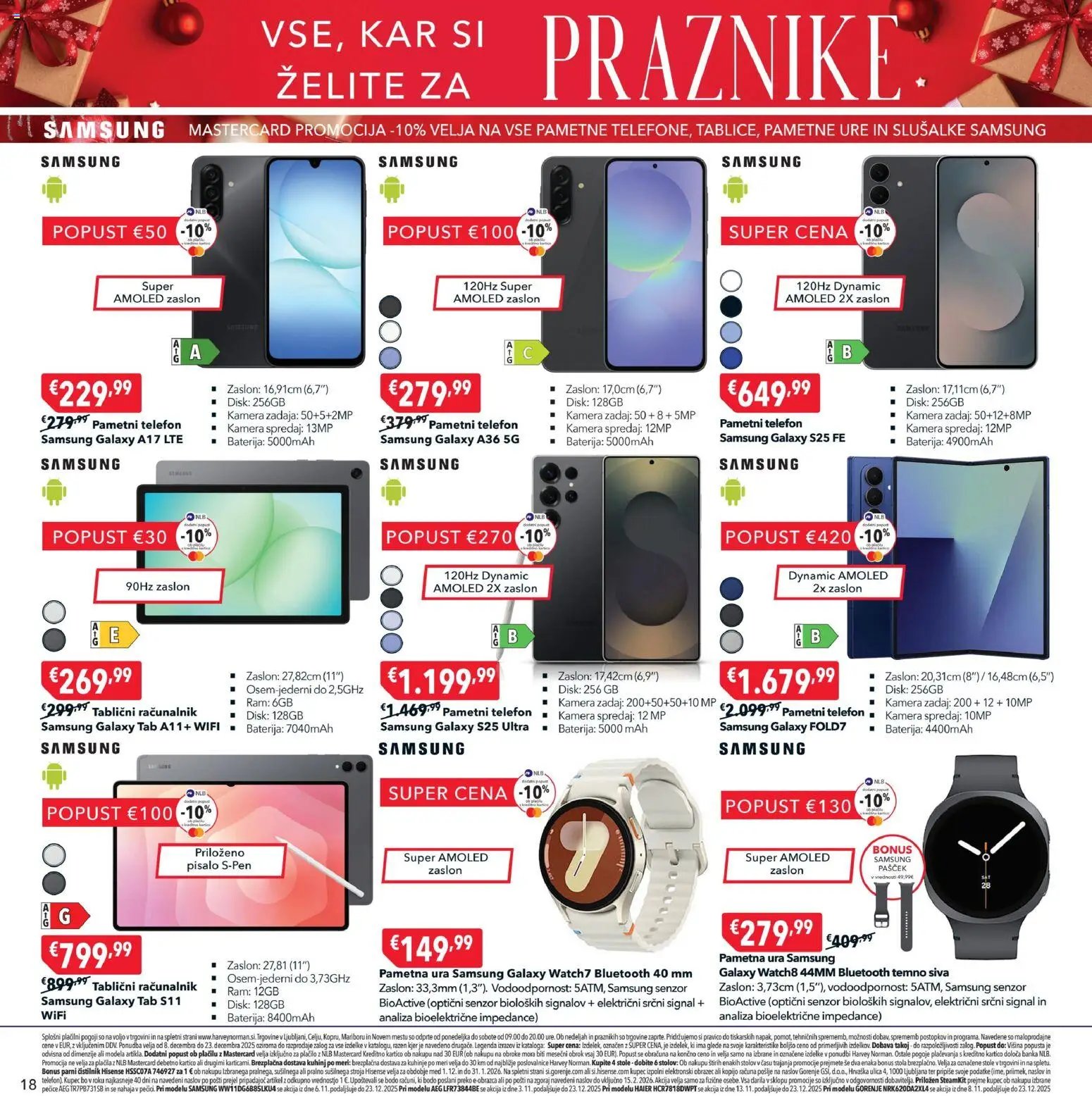 Harvey Norman katalog kar si želite za praznike (2025-12-08 - 2025-12-23)