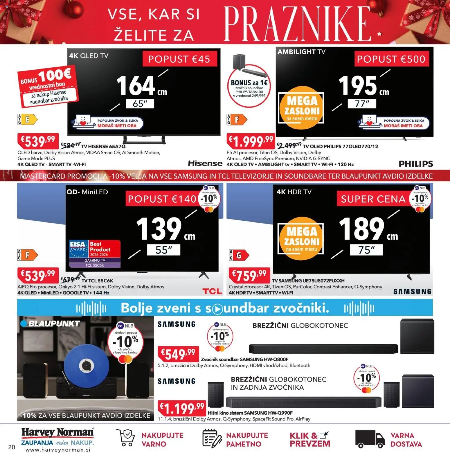 Harvey Norman katalog kar si želite za praznike (2025-12-08 - 2025-12-23)