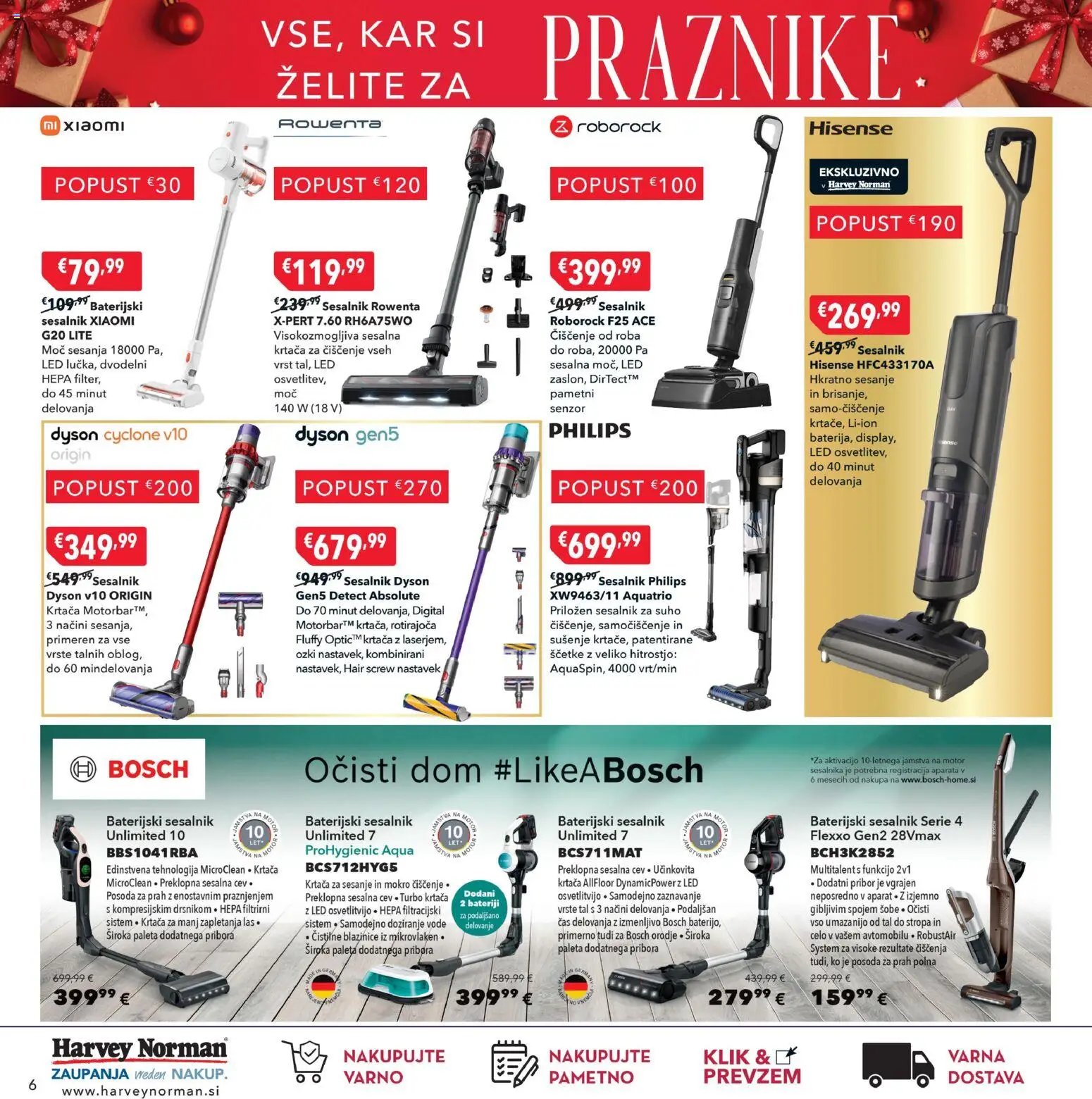 Harvey Norman katalog kar si želite za praznike (2025-12-08 - 2025-12-23)