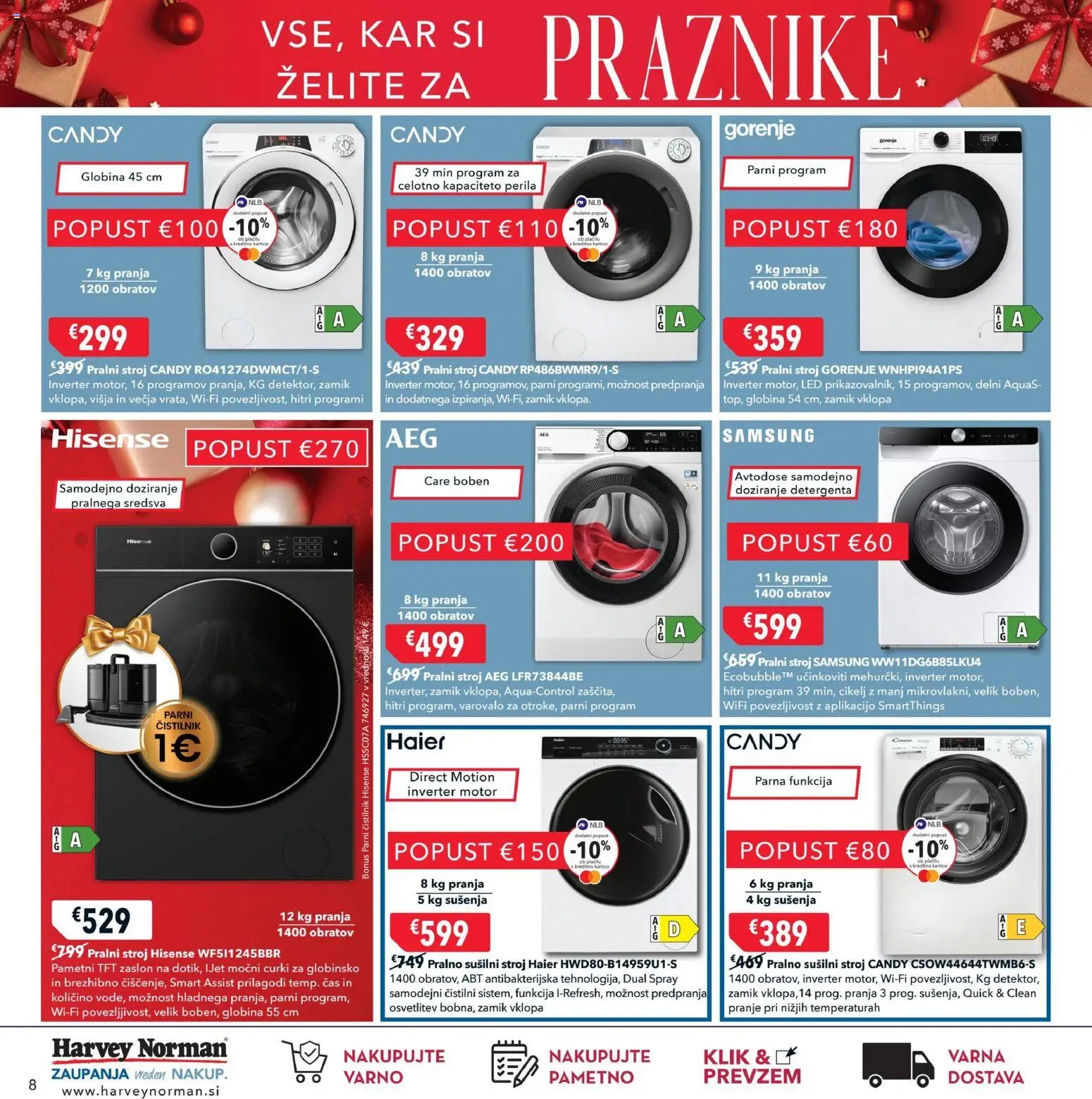 Harvey Norman katalog kar si želite za praznike (2025-12-08 - 2025-12-23)