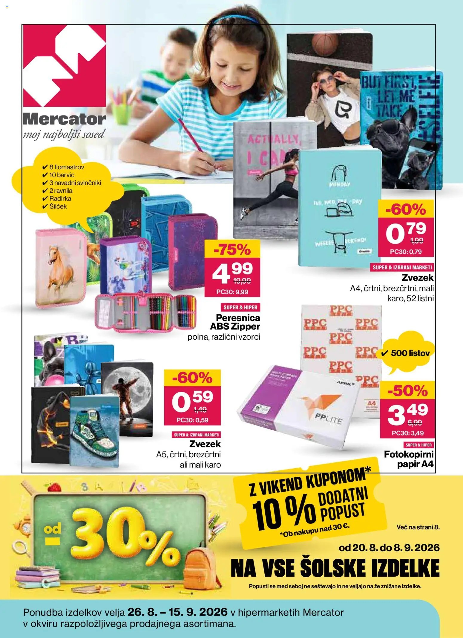 Mercator katalog šola