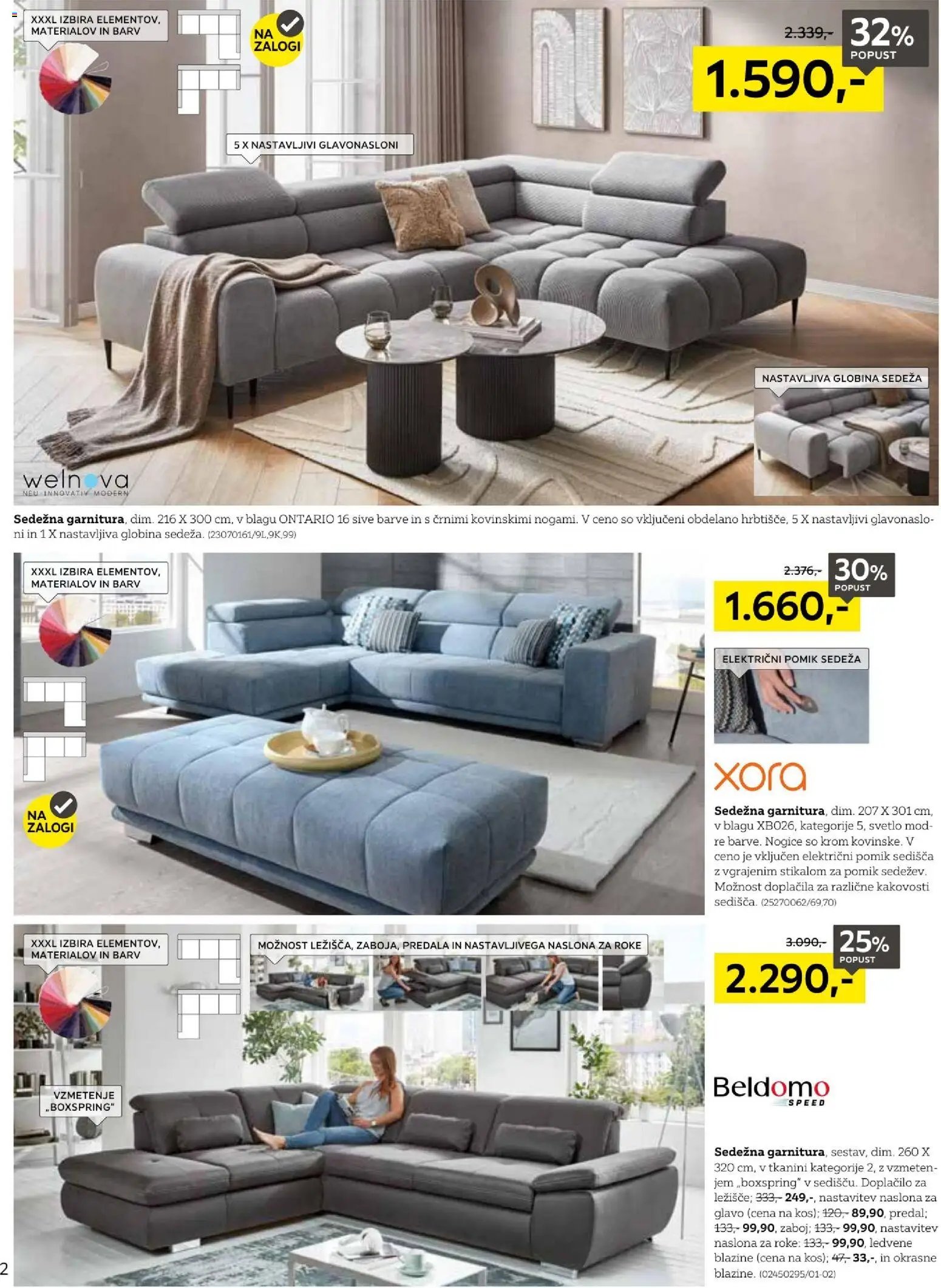 XXXL Lesnina katalog doživite praznike v objemu udobja (2025-12-01 - 2025-12-20)