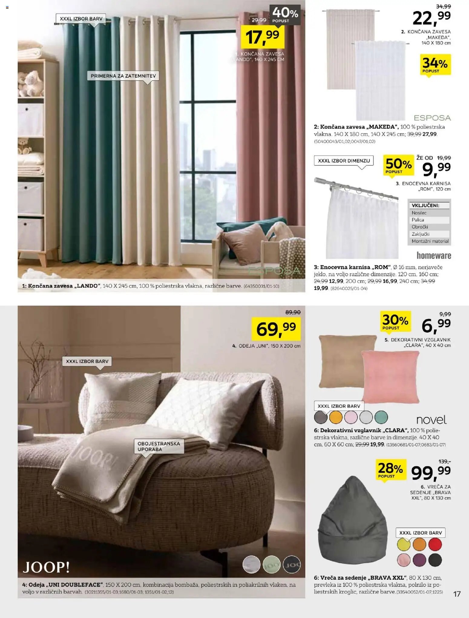 XXXL Lesnina katalog doživite praznike v objemu udobja (2025-12-01 - 2025-12-20)