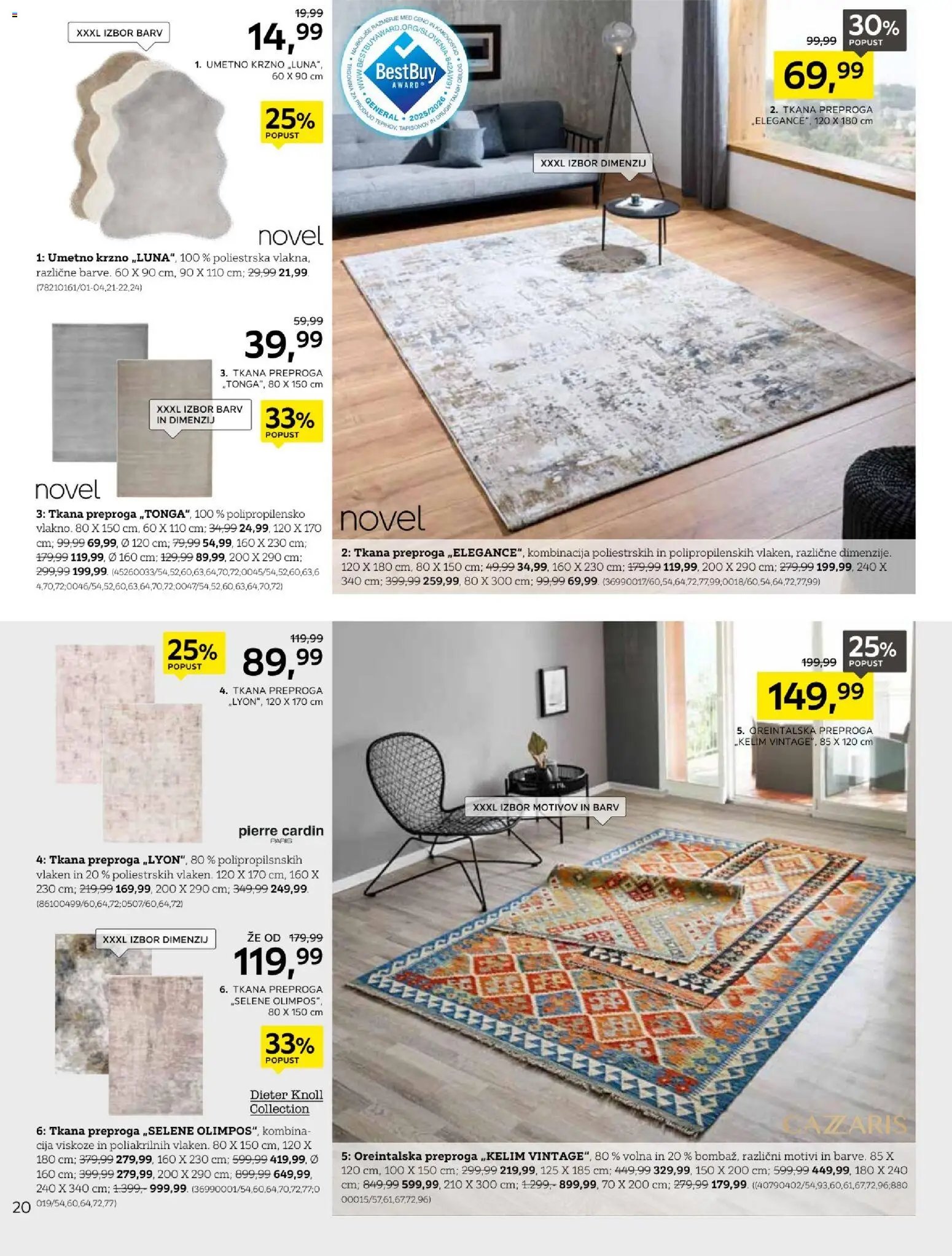 XXXL Lesnina katalog doživite praznike v objemu udobja (2025-12-01 - 2025-12-20)