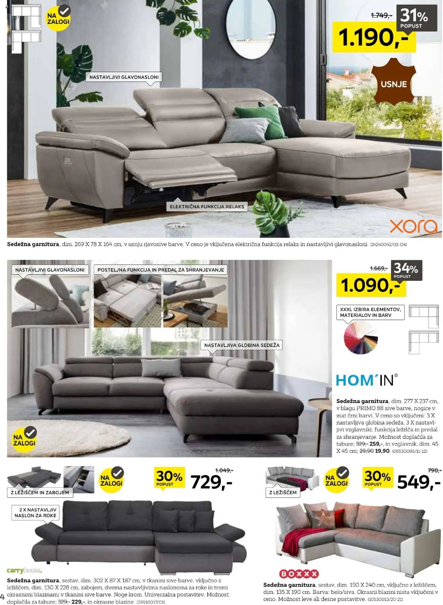 XXXL Lesnina katalog doživite praznike v objemu udobja (2025-12-01 - 2025-12-20)