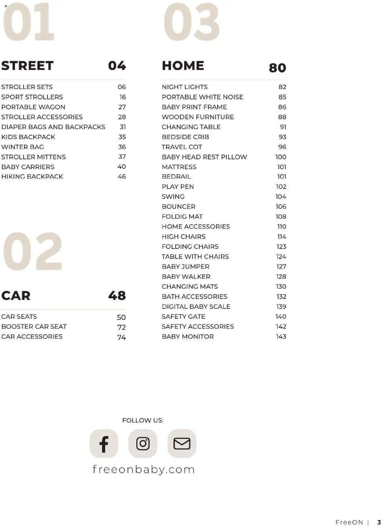 Baby center katalog freeon