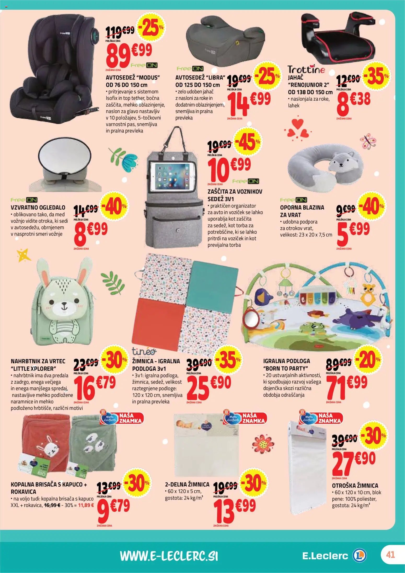 E.leclerc katalog vse za malčke