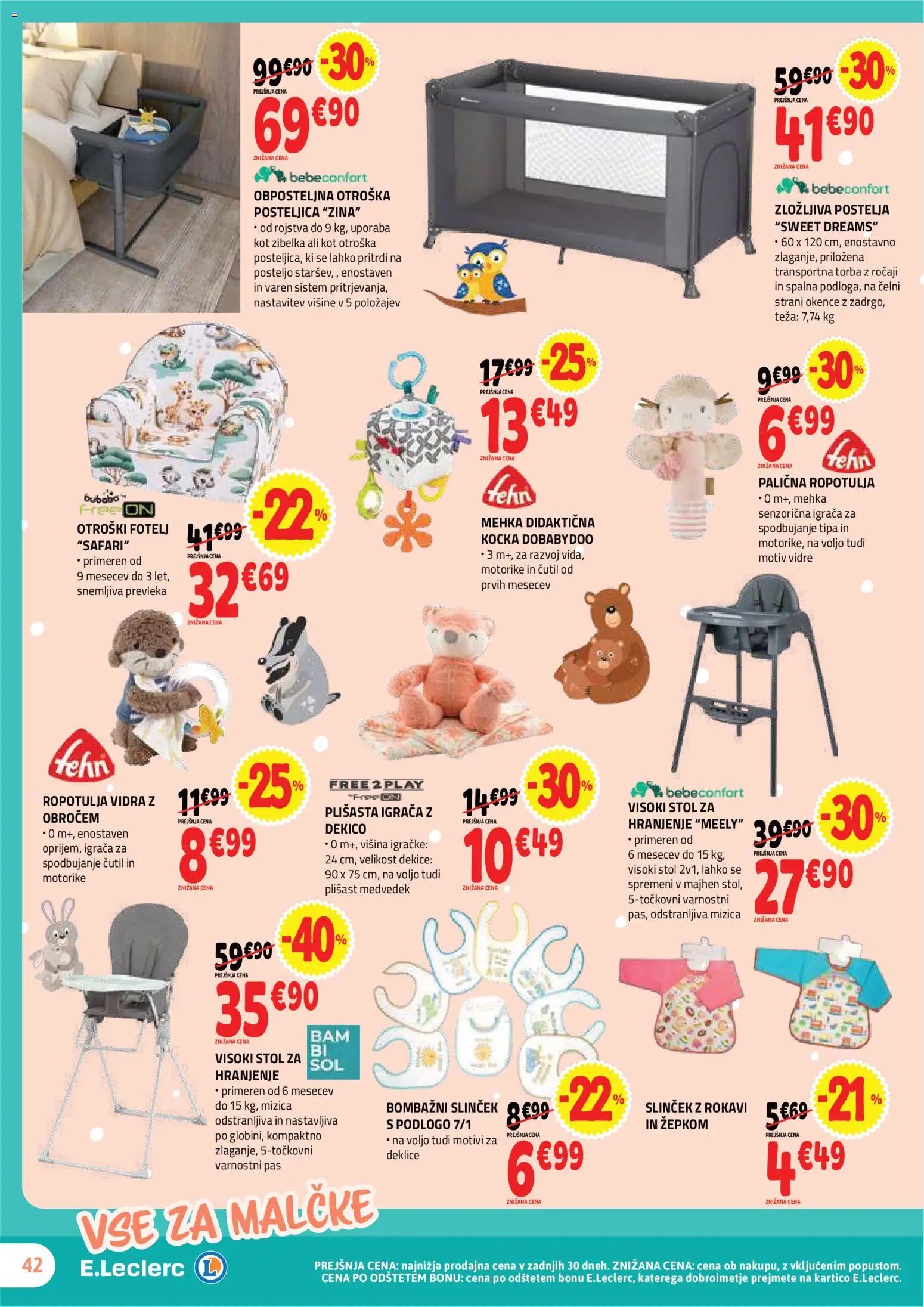 E.leclerc katalog vse za malčke
