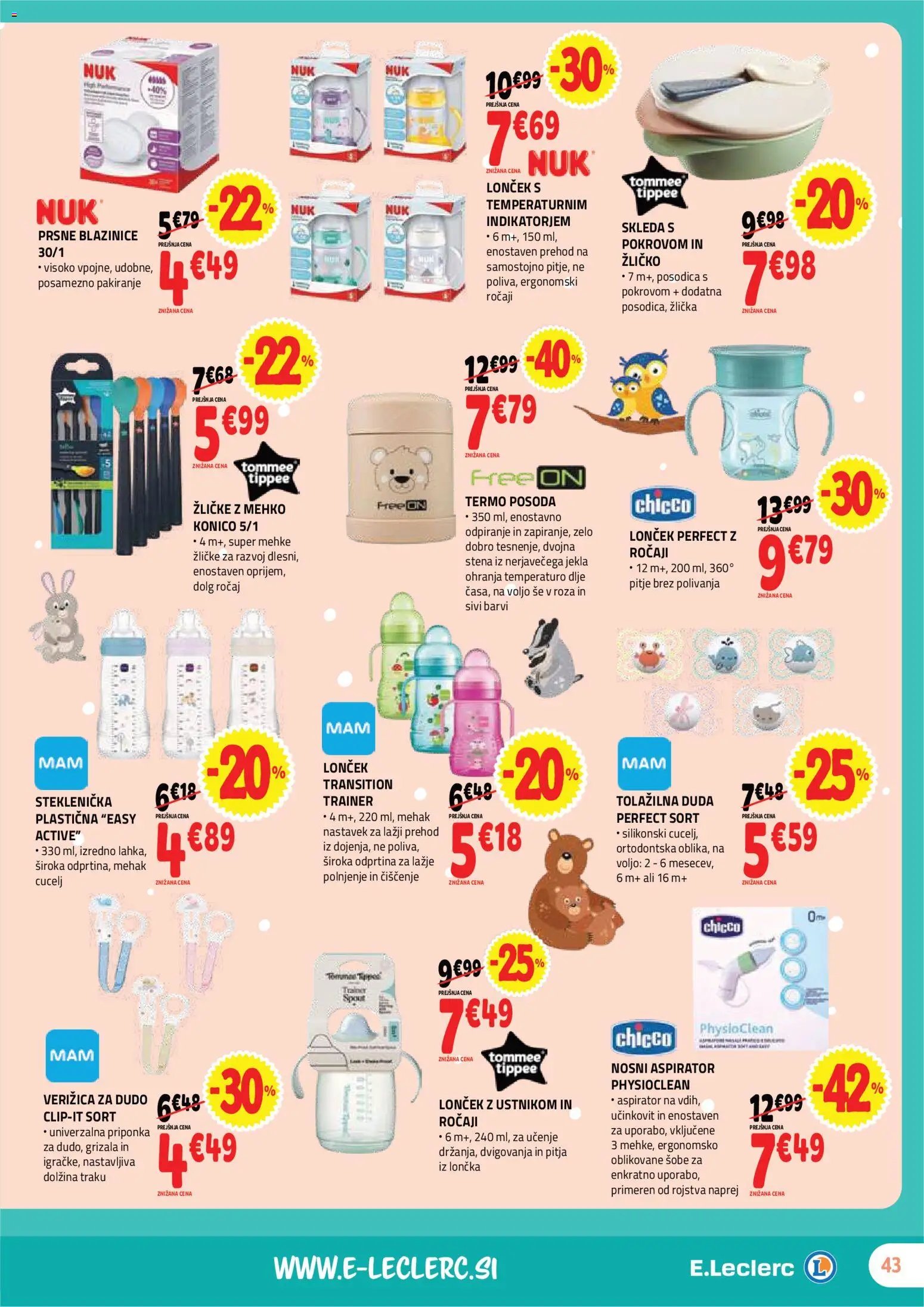 E.leclerc katalog vse za malčke