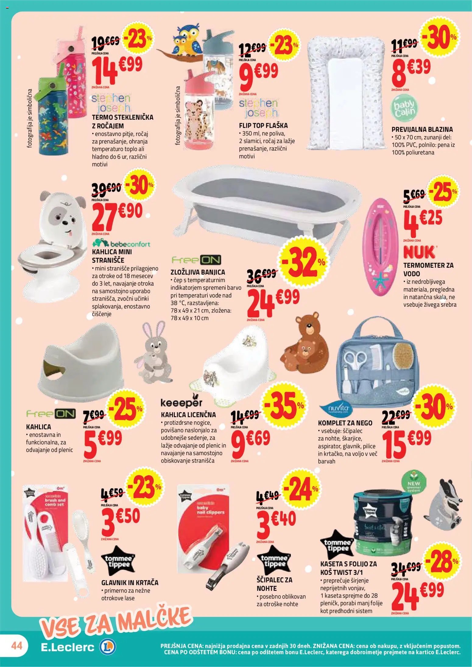 E.leclerc katalog vse za malčke