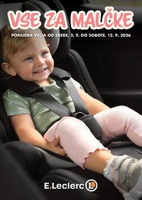 E.leclerc katalog vse za malčke