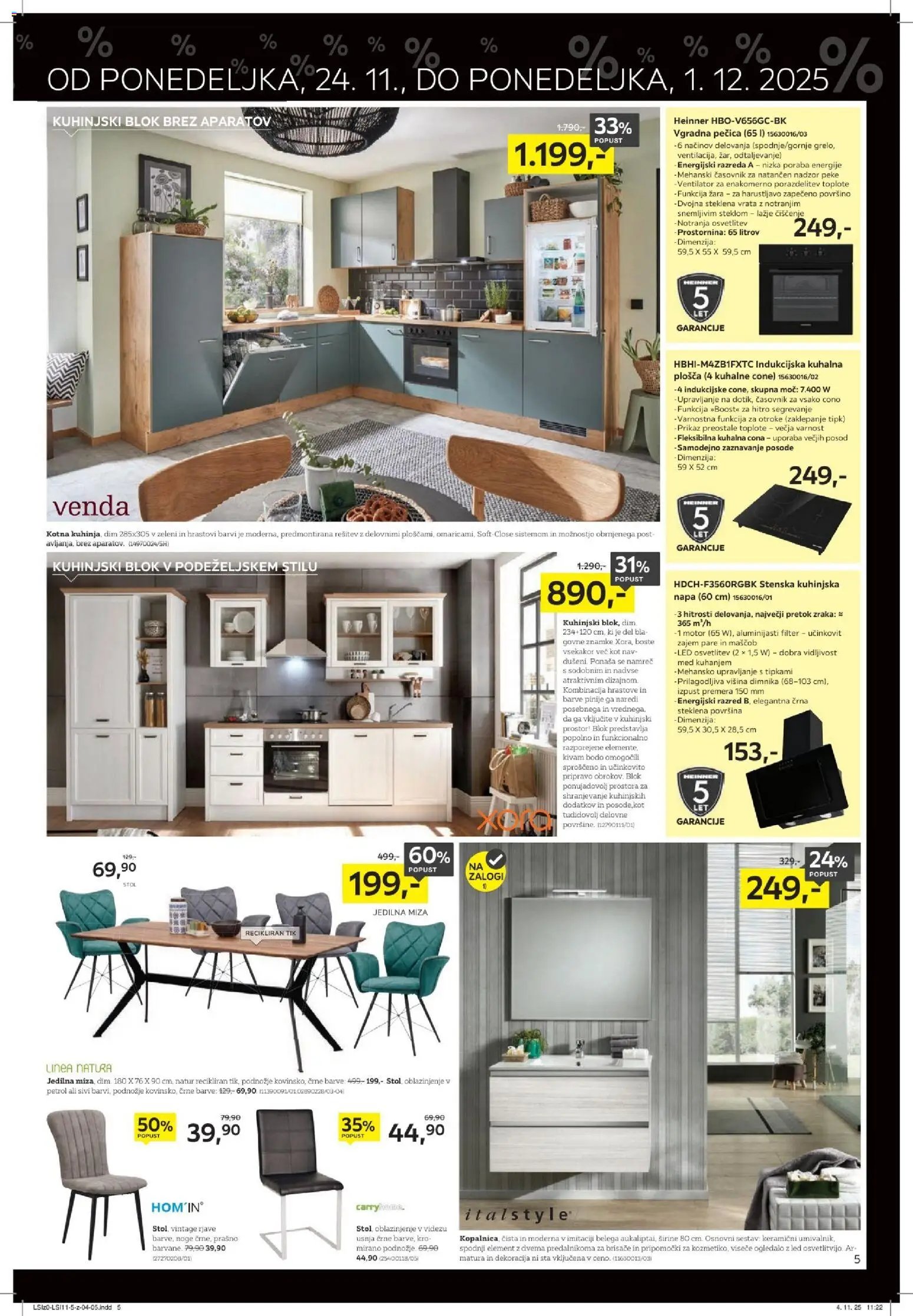 XXXL Lesnina - Black friday (2025-11-23 - 2025-12-01)