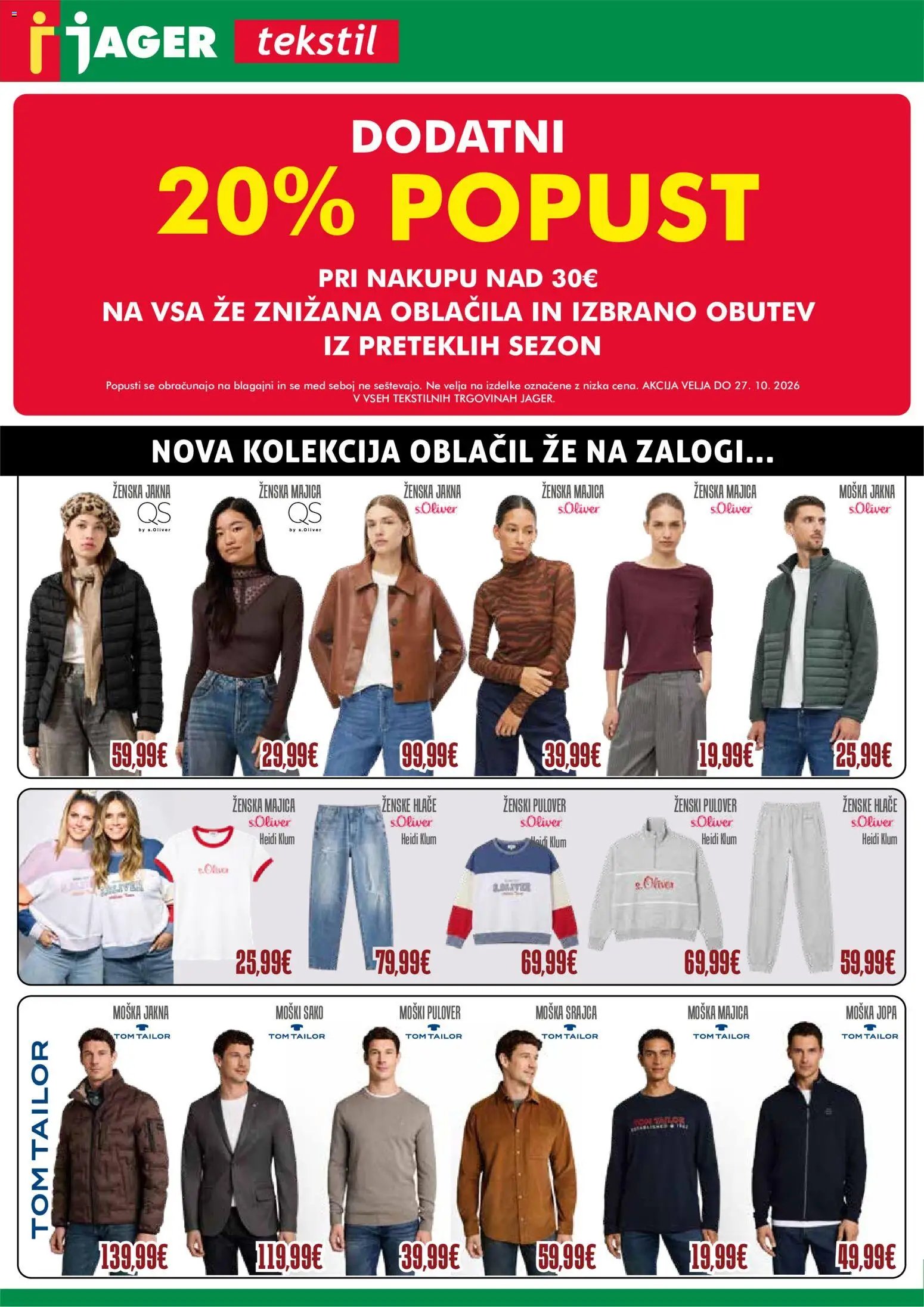 Jager - Katalog tekstil