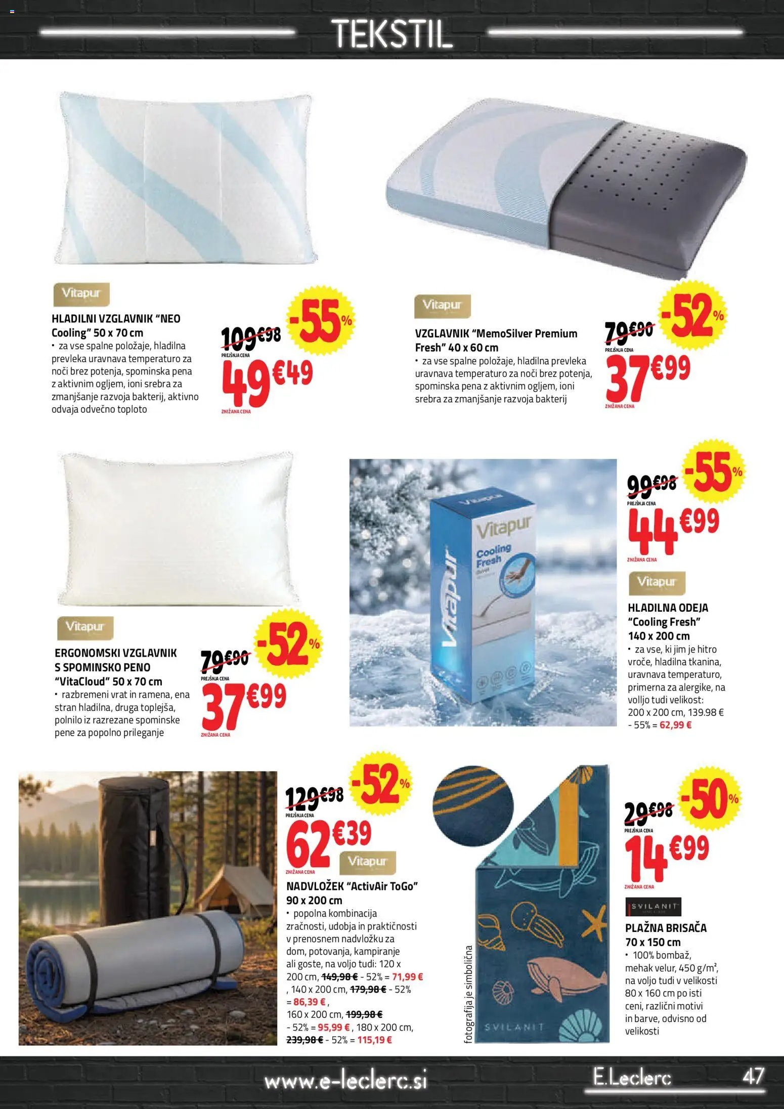 E.leclerc katalog textil