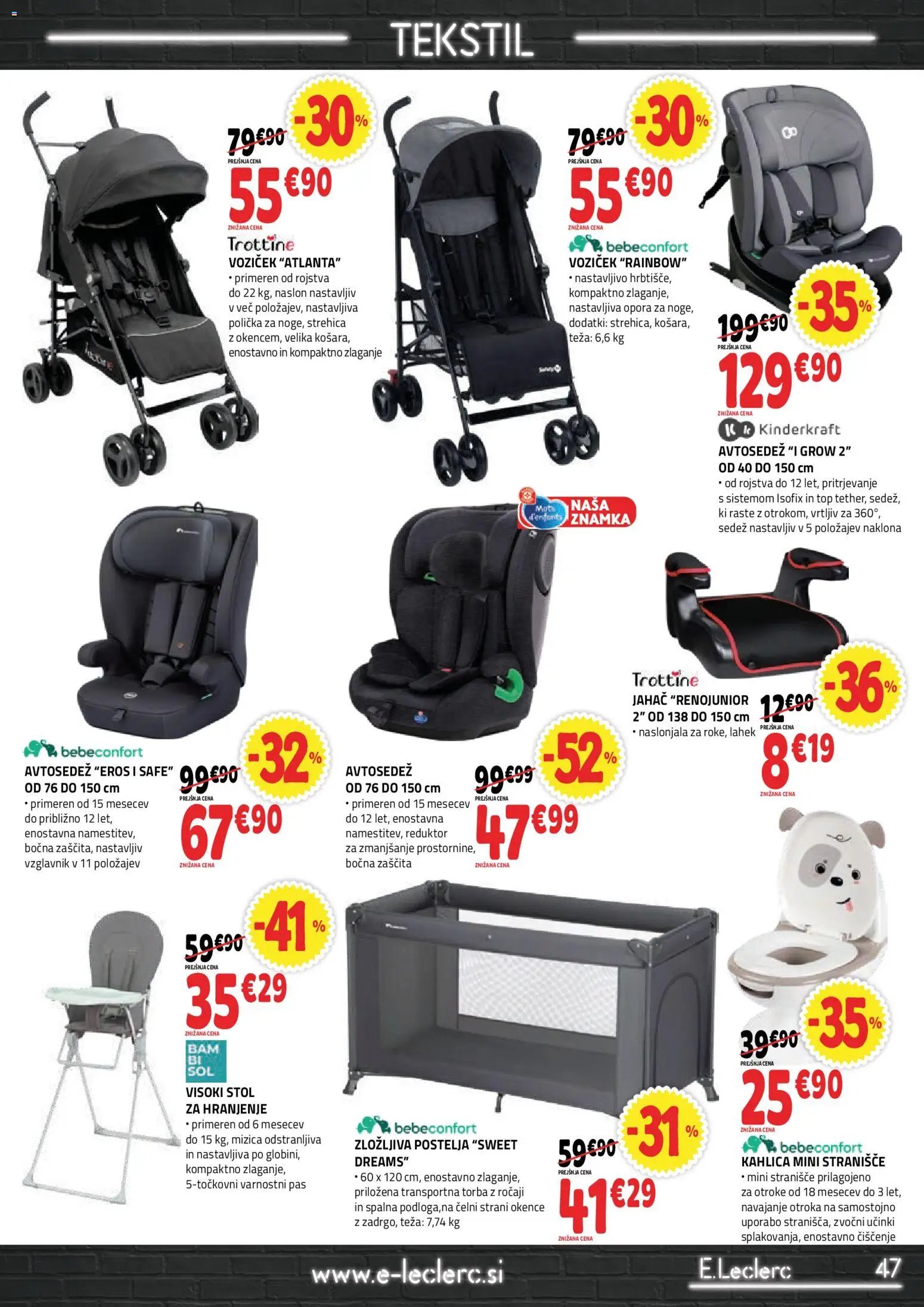 E.leclerc katalog tekstil