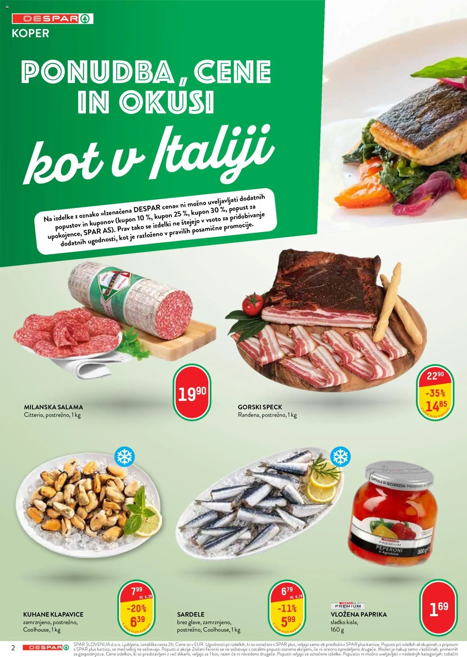 Spar - Katalog DESPAR plant KOPER 16/26
