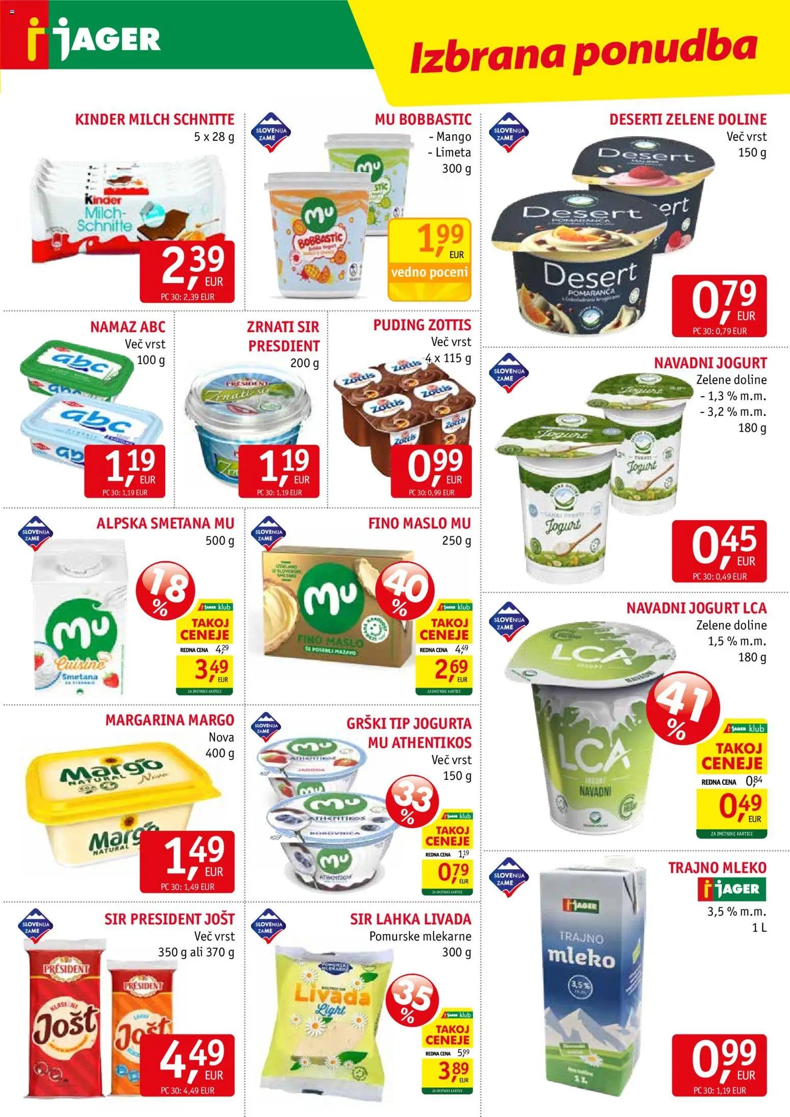 Jager katalog