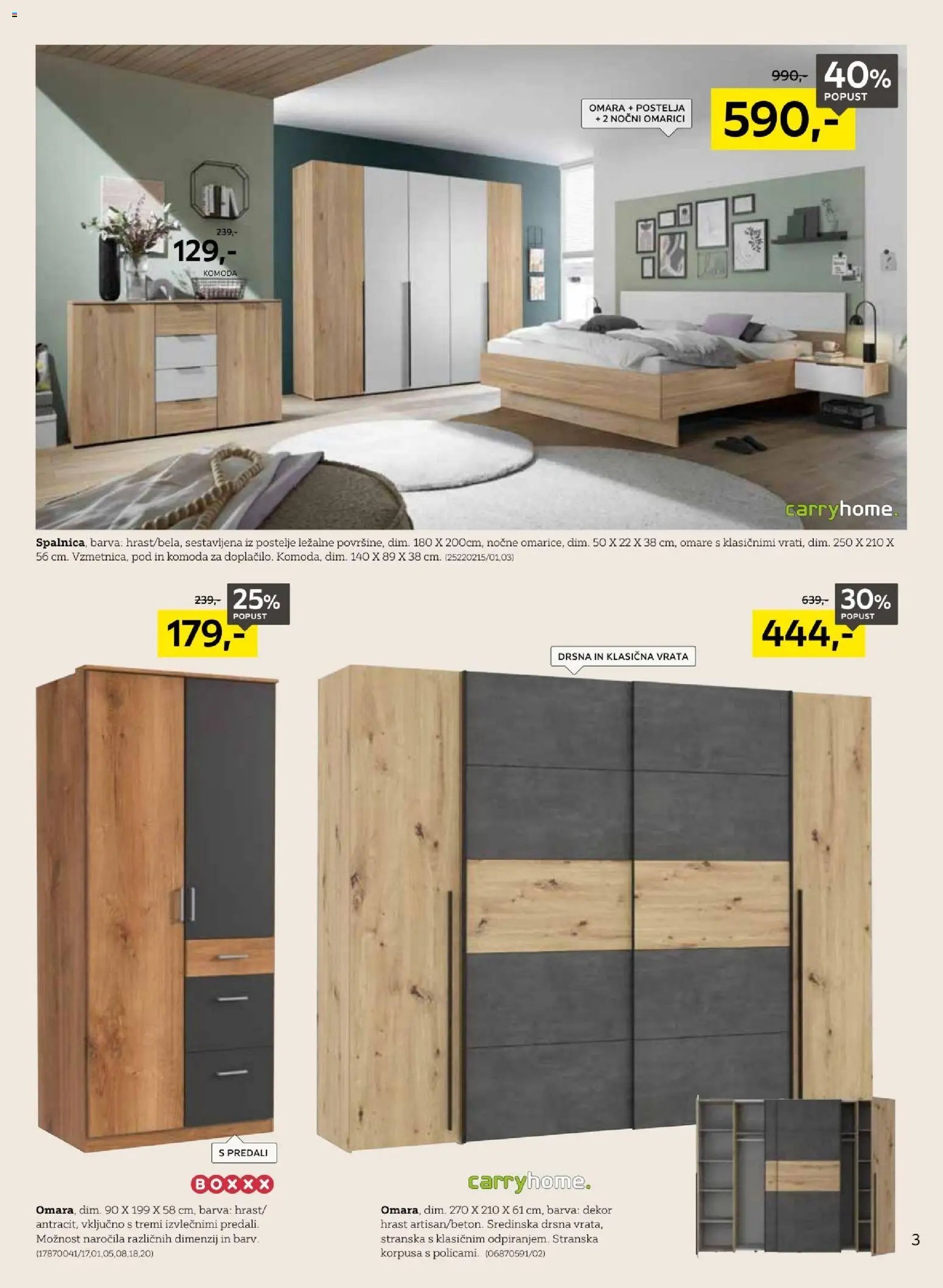 XXXL Lesnina katalog mesec spanja (2026-03-16 - 2026-03-28)